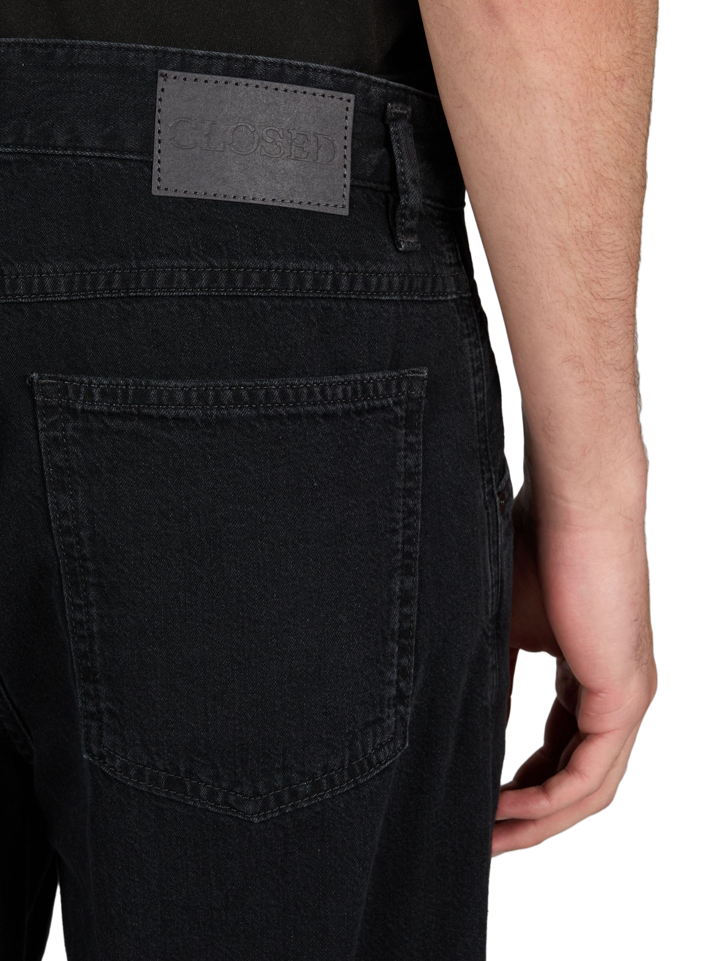 X-Lent Tapered Cotton Tapered Jeans CLOSED Black