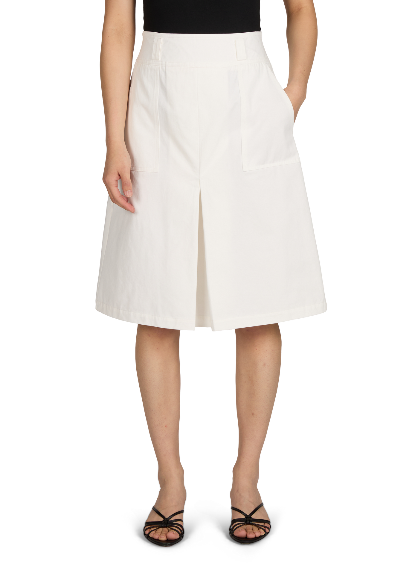 Midi rok van katoen ARTLOVE Beige