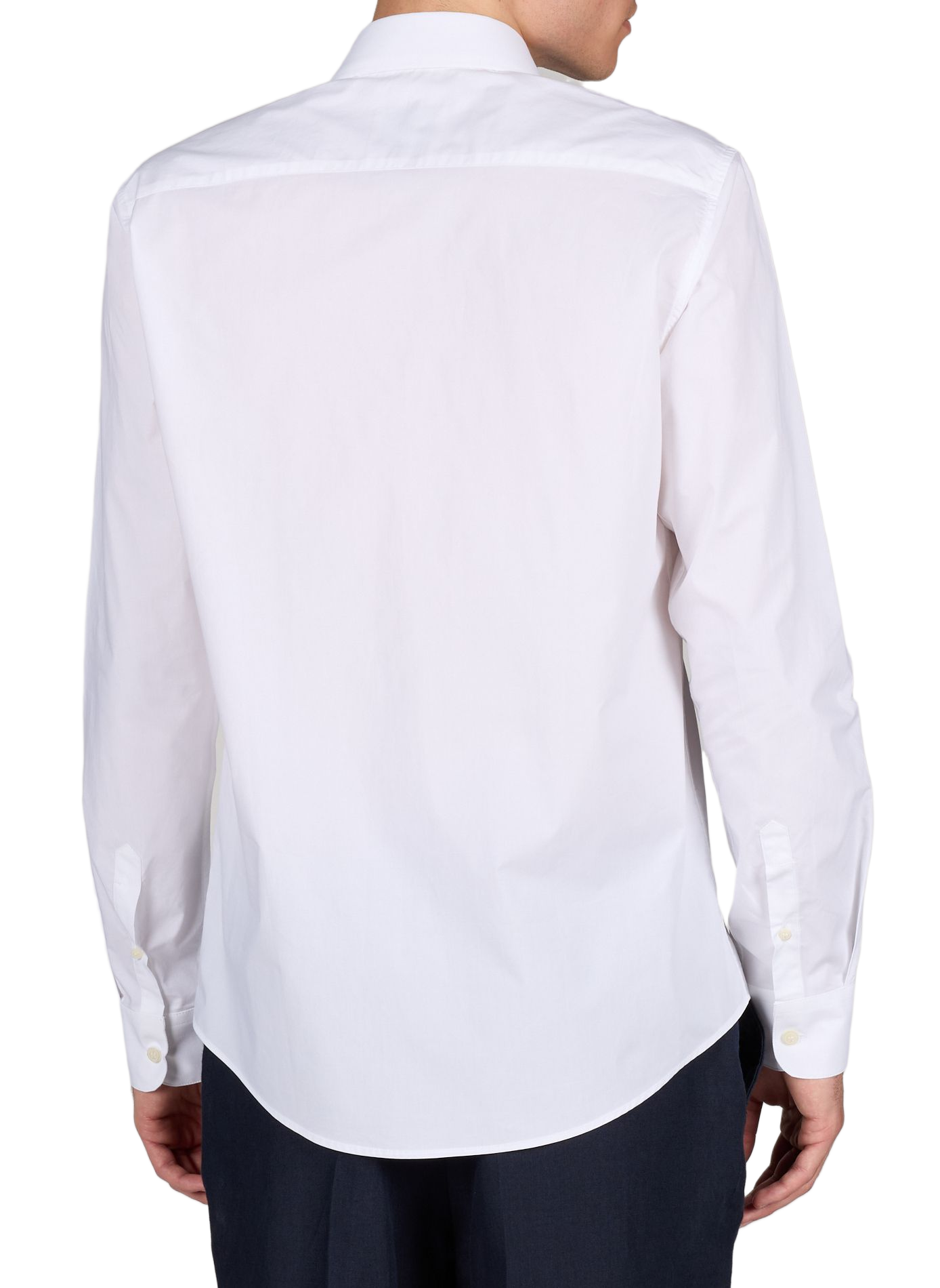 Camisa recta de algodón LAFAURIE Blanco