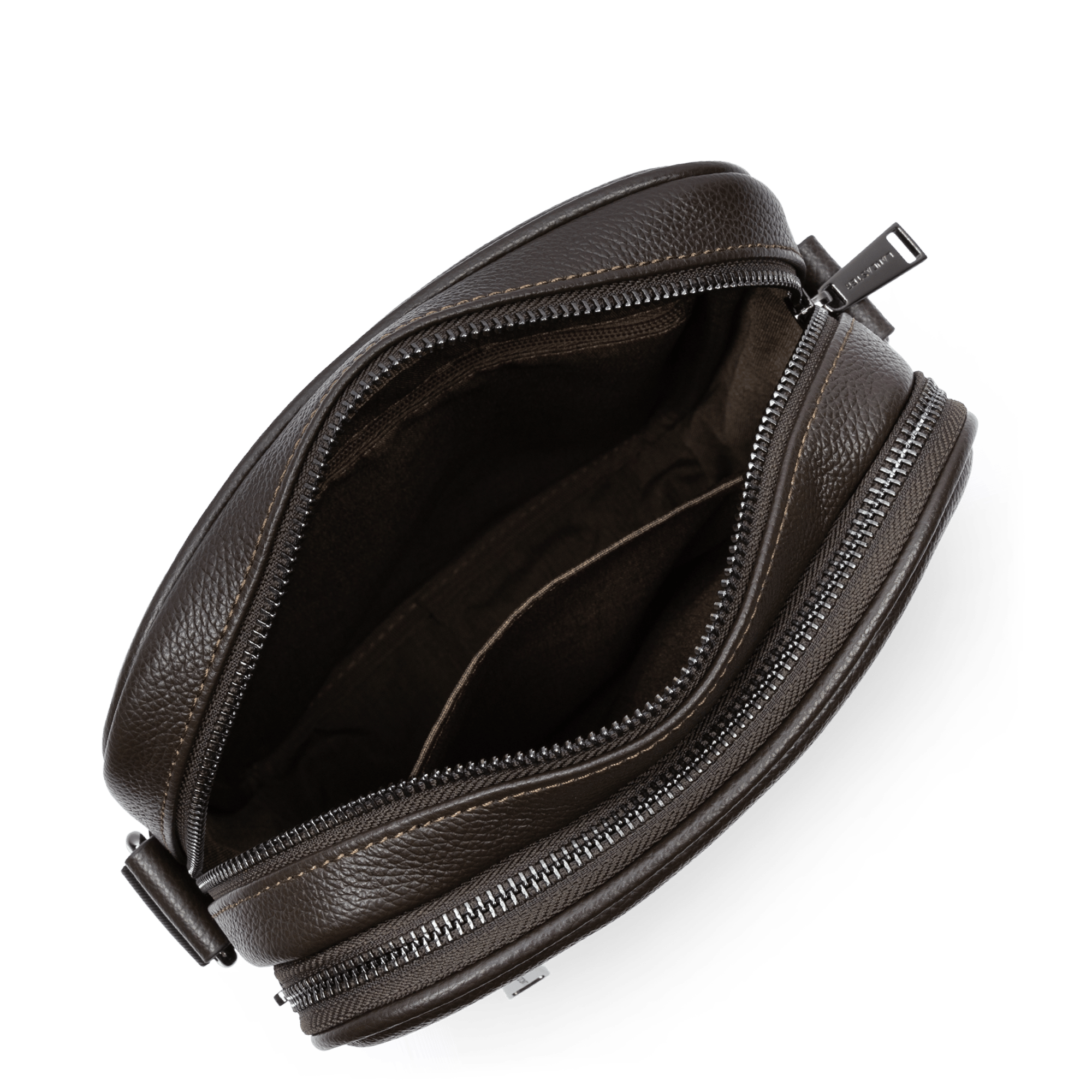 Crossbody bag - milano gentlemen LANCASTER Brown