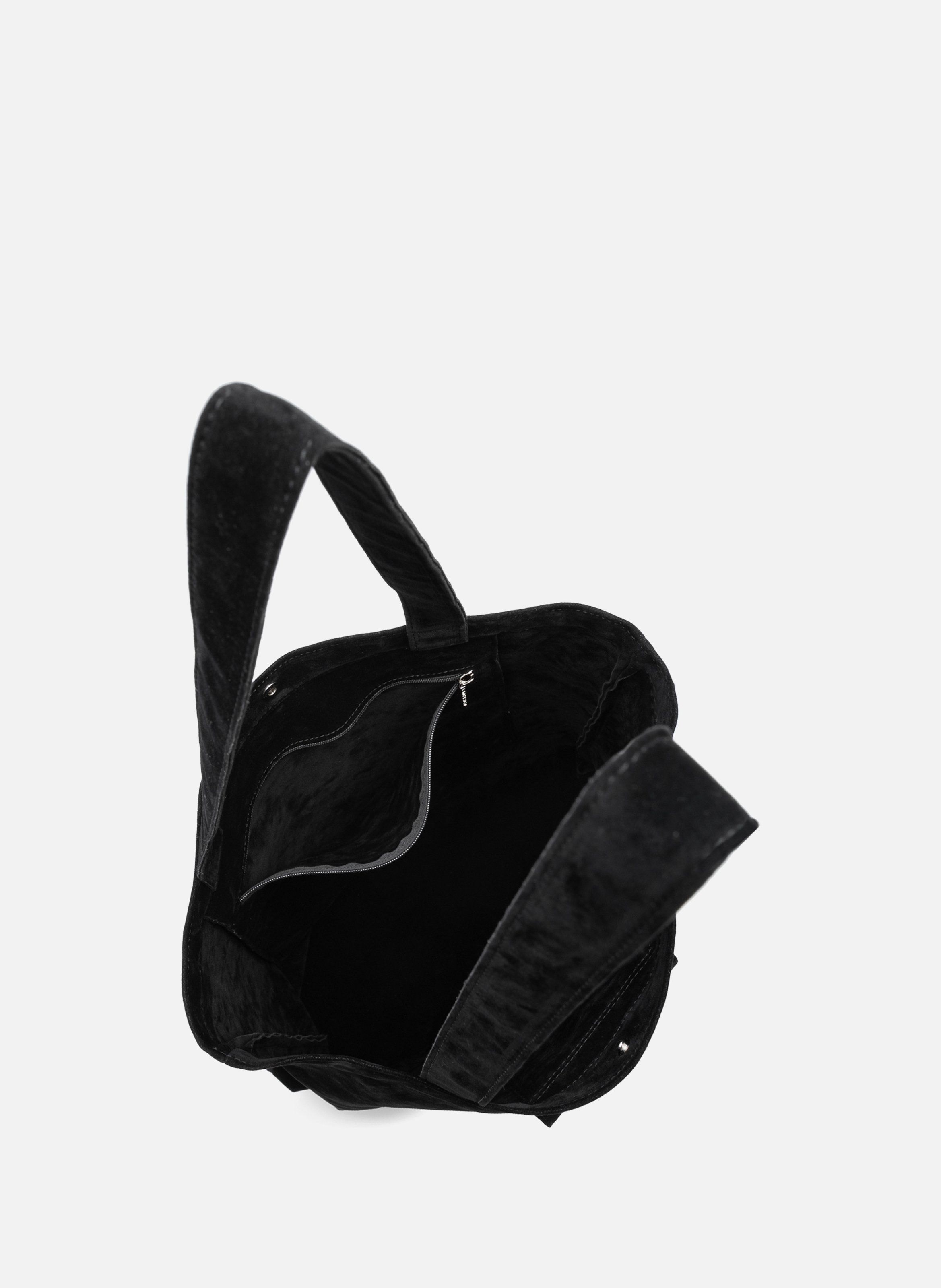 Sac cabas épaule - suédine kba LANCASTER Noir
