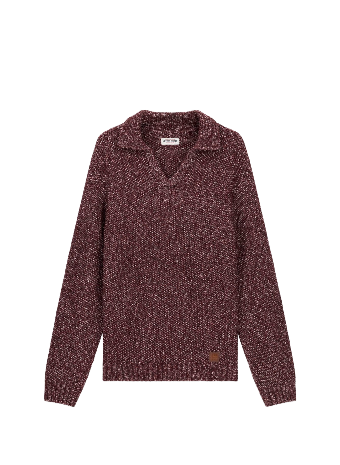 Gerader Pullover aus Baumwollmischung GUESS Rot