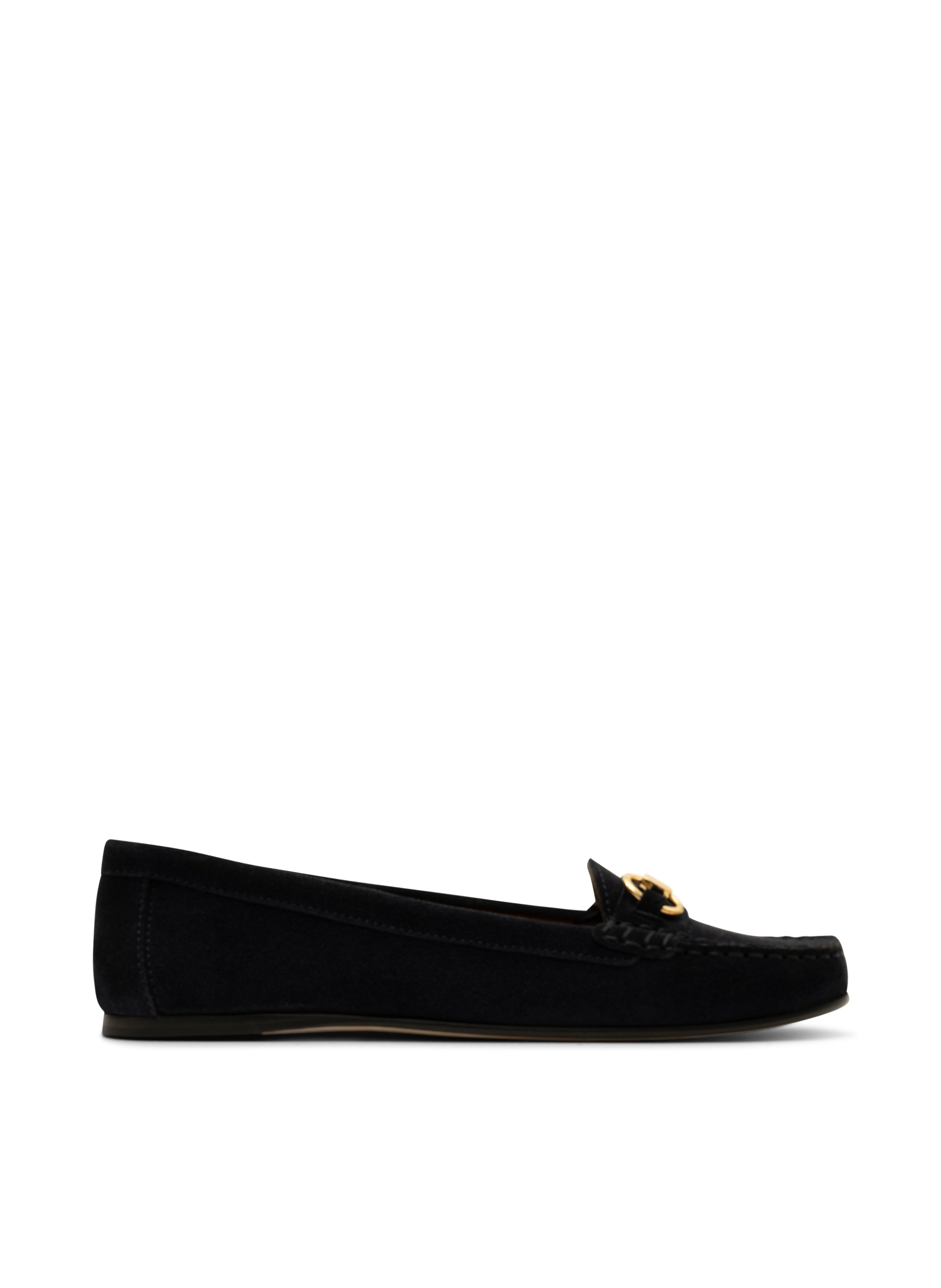 Mocassins guia en veau velours PARALLELE Bleu