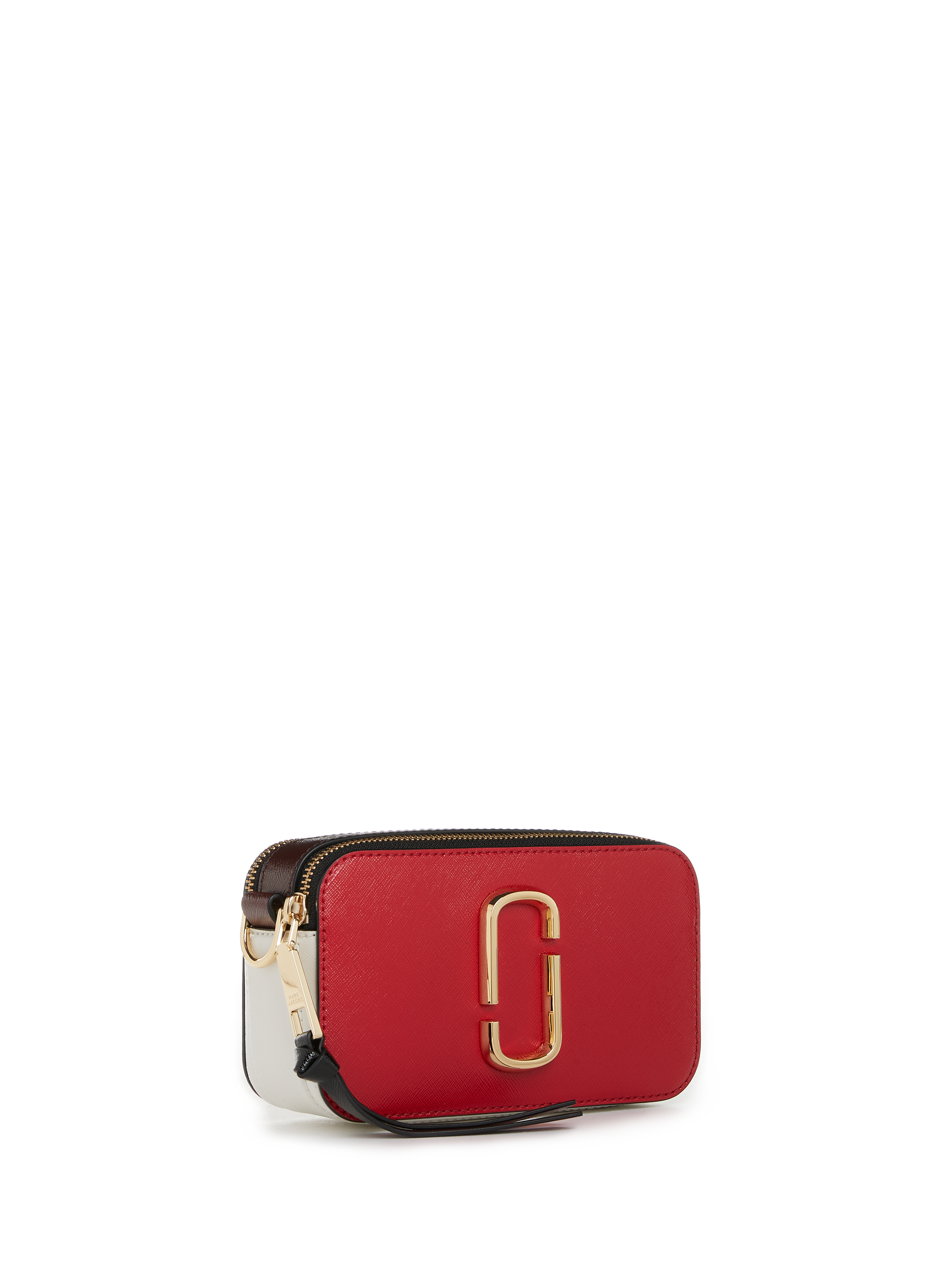Sac Snapshot en cuir MARC JACOBS Rouge