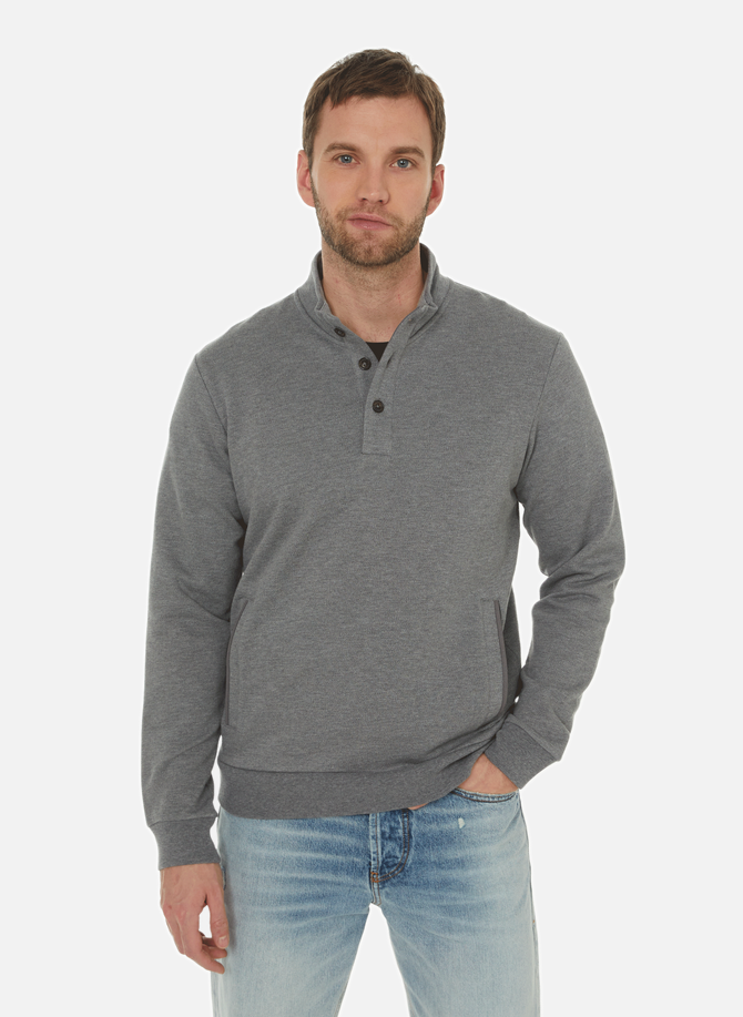 HACKETT button-down collar sweater