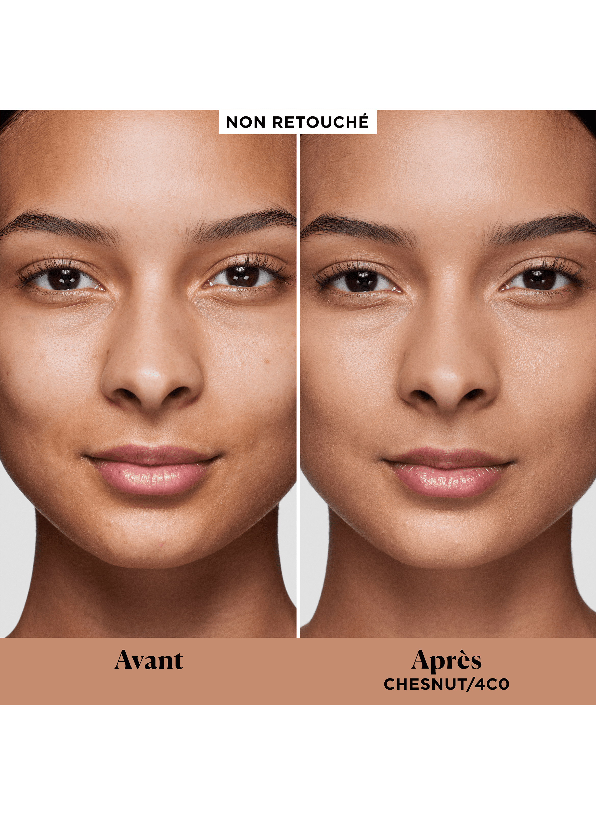 Fond de teint - Real Flawless Foundation LAURA MERCIER 4c0 chestnut