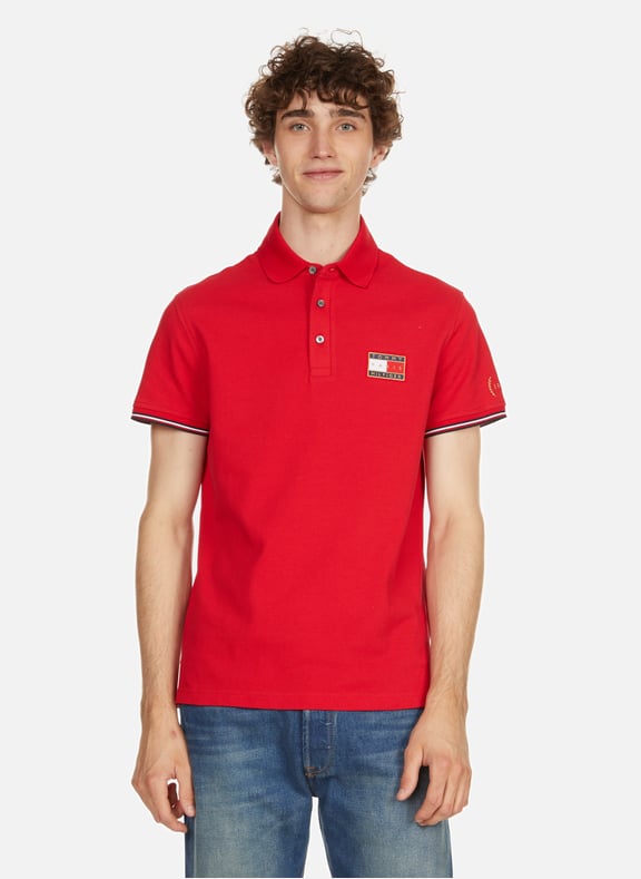 Cotton T-shirt Red by TOMMY HILFIGER TOMMY HILFIGER Cotton T-shirt Red