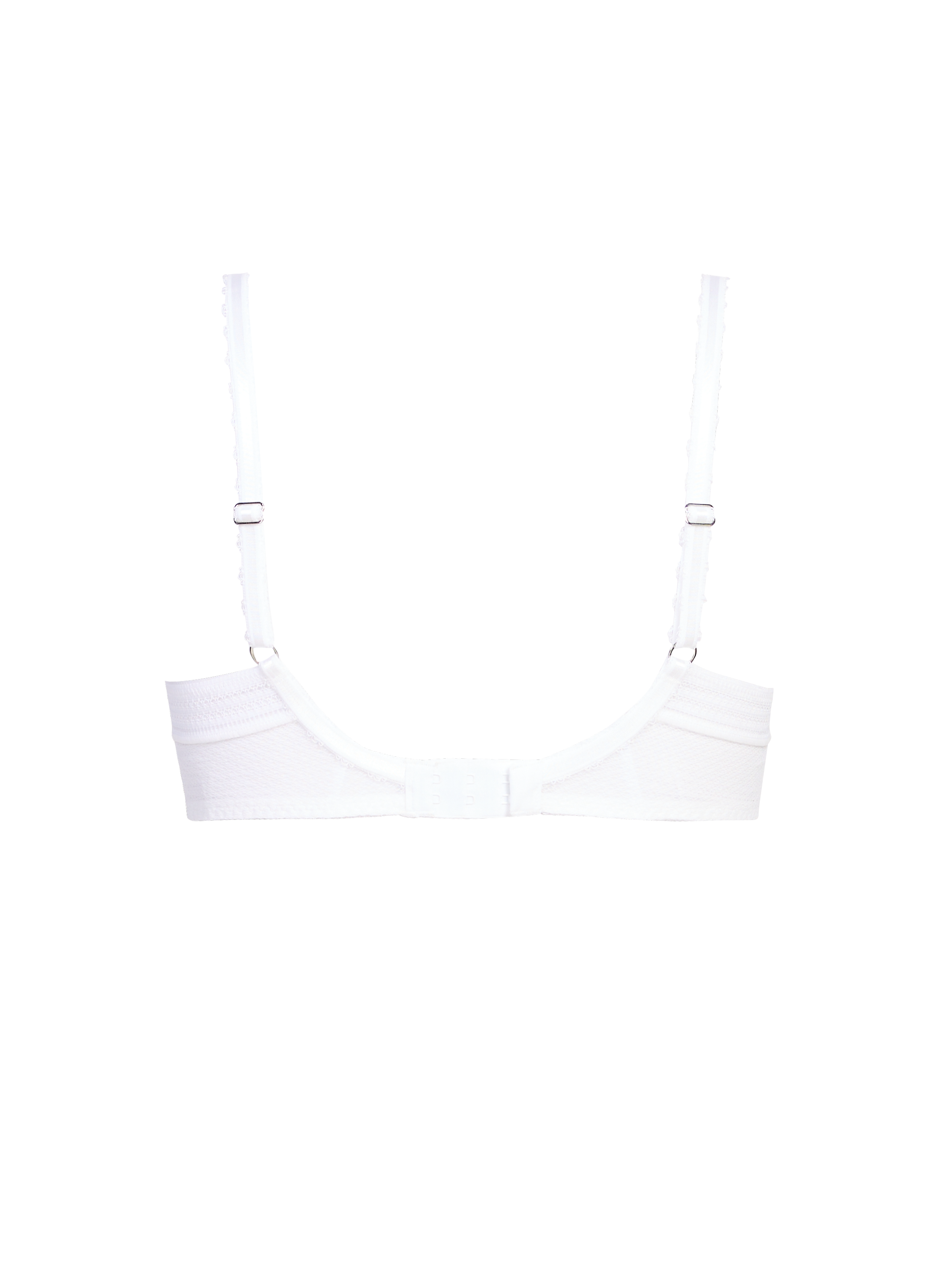 Refined bra WACOAL White