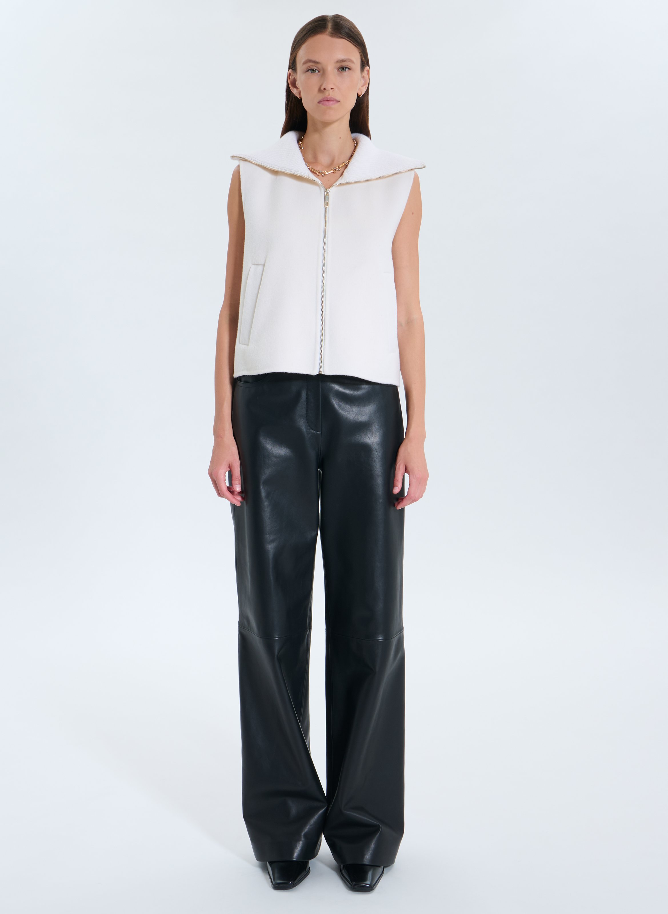 Gilet  glassandre  Ecru