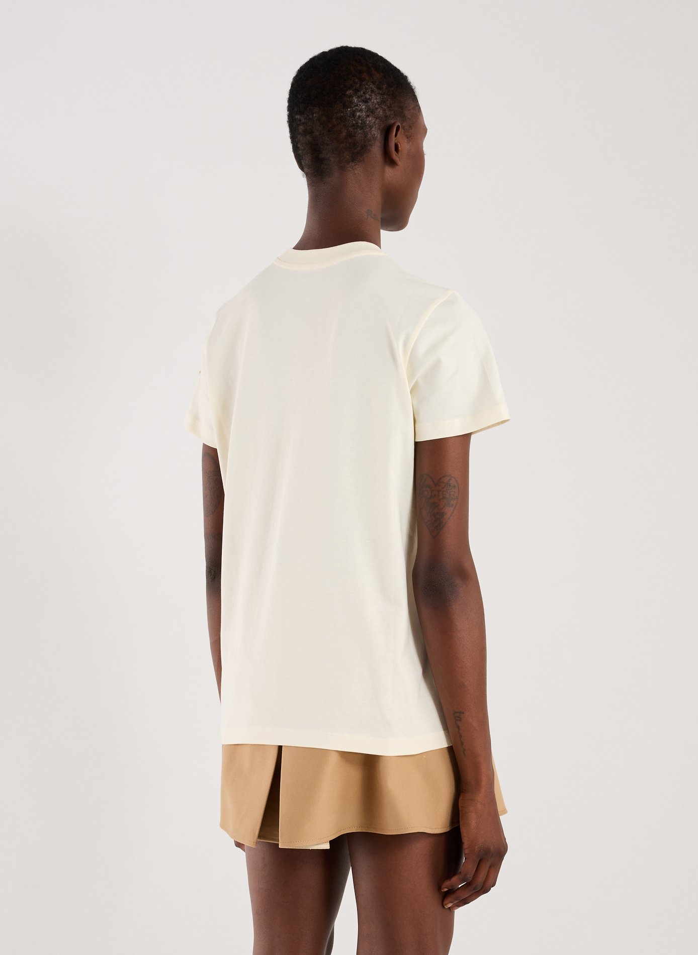 Cotton Logo T-shirt MONCLER White