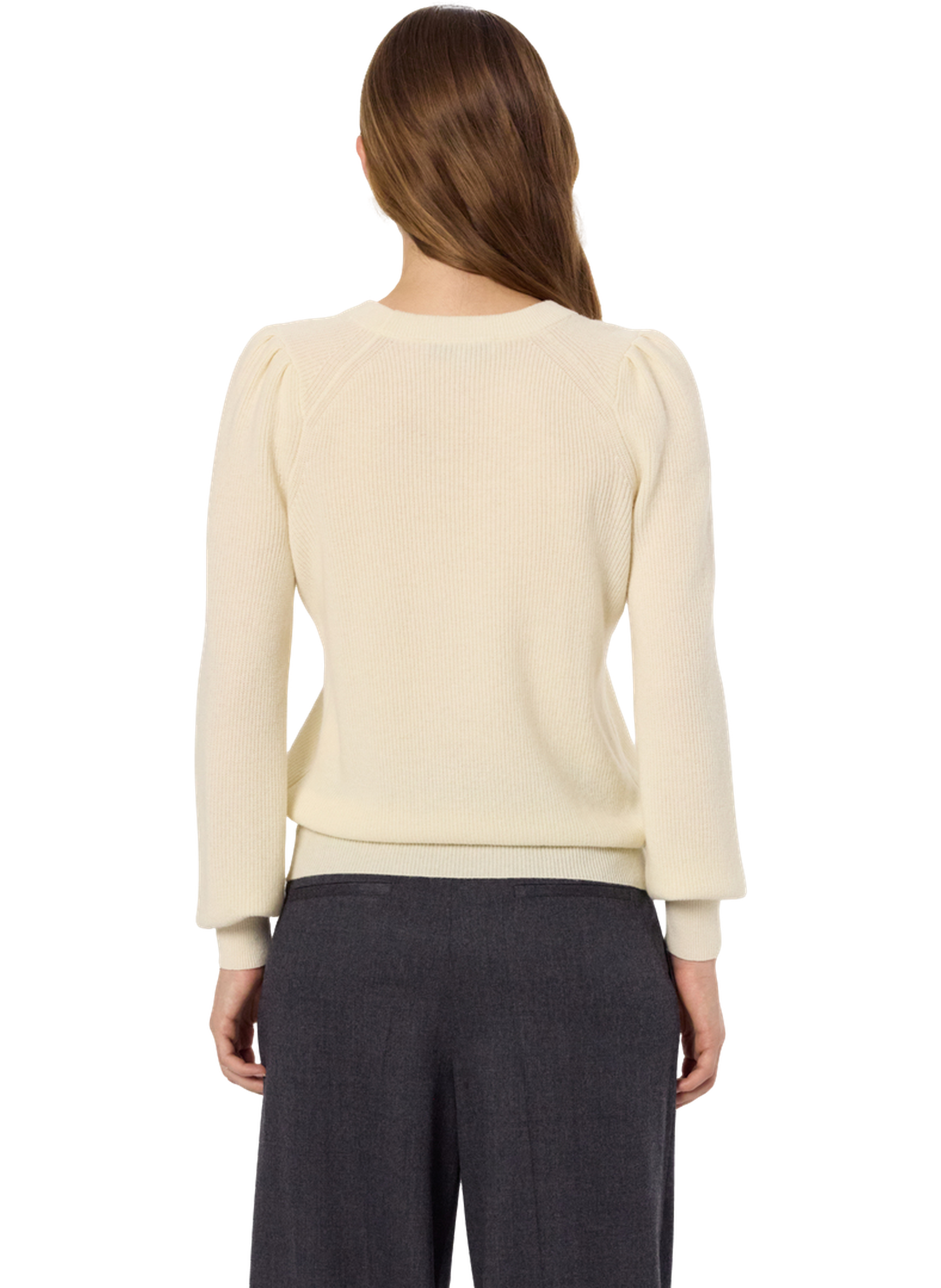 Pull à jeux de maille en laine - evange GERARD DAREL Beige