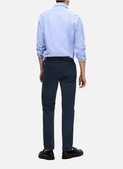 Straight leg jeans in blended organic cotton SELECTED Straight leg jeans in blended organic cotton SELECTED