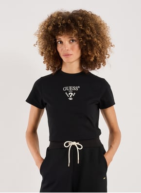 T-shirt with embroidered logo GUESS T-shirt with embroidered logo GUESS