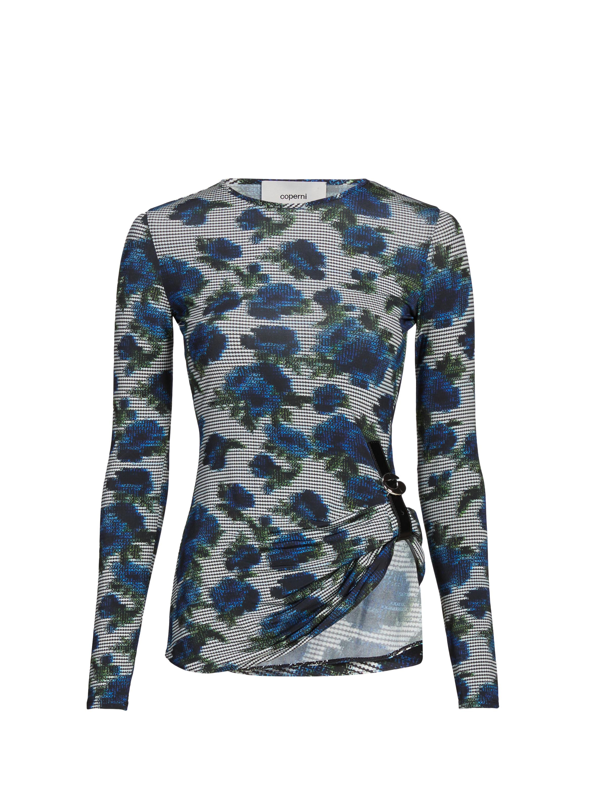 COPERNI Top col rond à boucle Multicolore