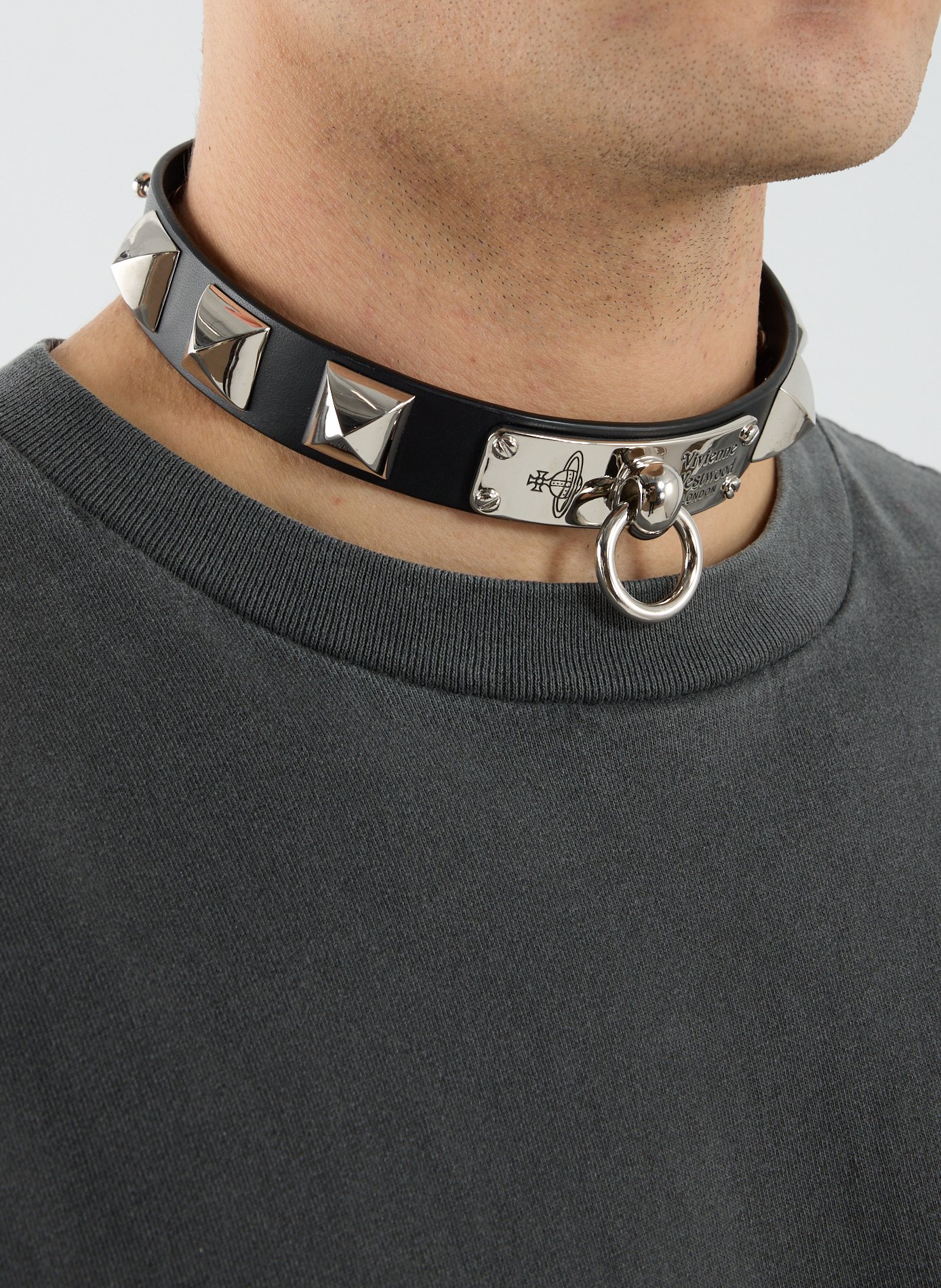 Collier Man Paulo Choker VIVIENNE WESTWOOD Noir