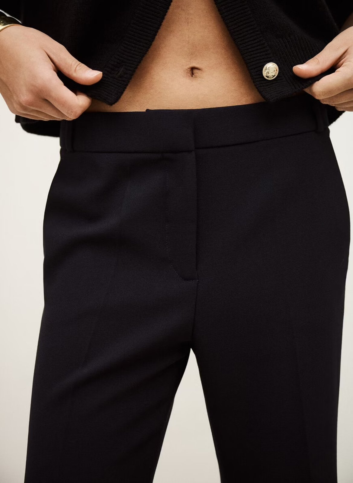 Pantalon bootcut iman BA&SH Bleu