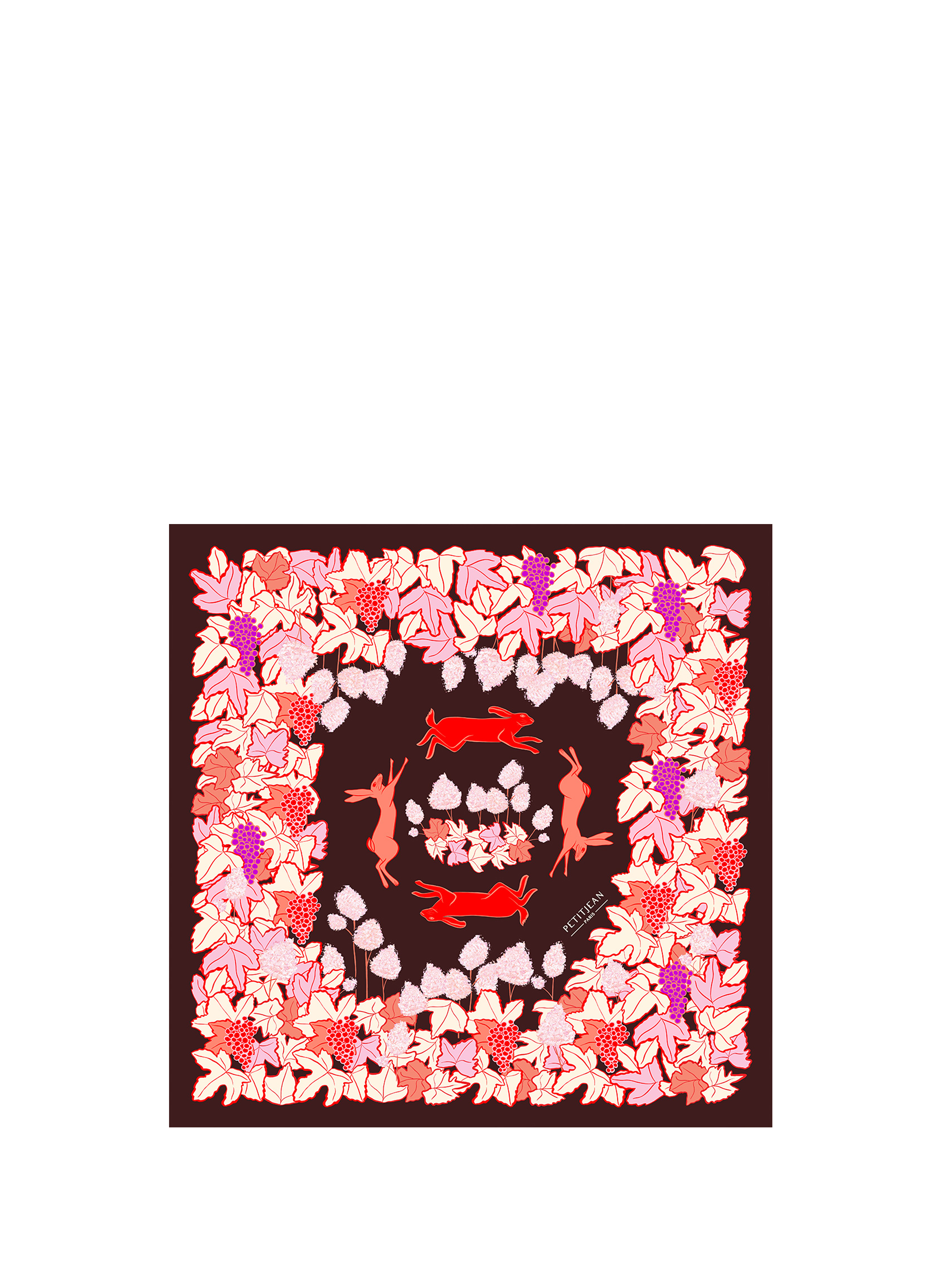 PETITJEAN PARIS Silk scarf Multicolour