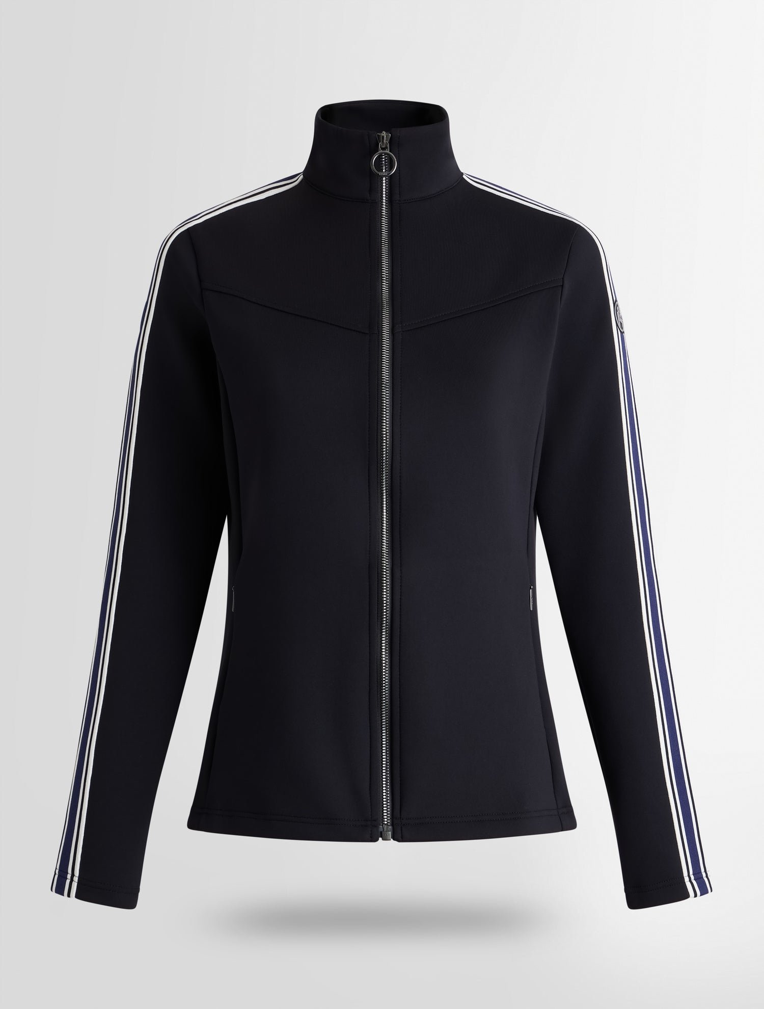 Veste technique odella col montant coupe ajustée FUSALP Noir