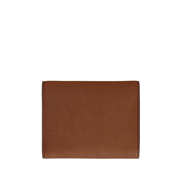 Portefeuille en cuir texturé