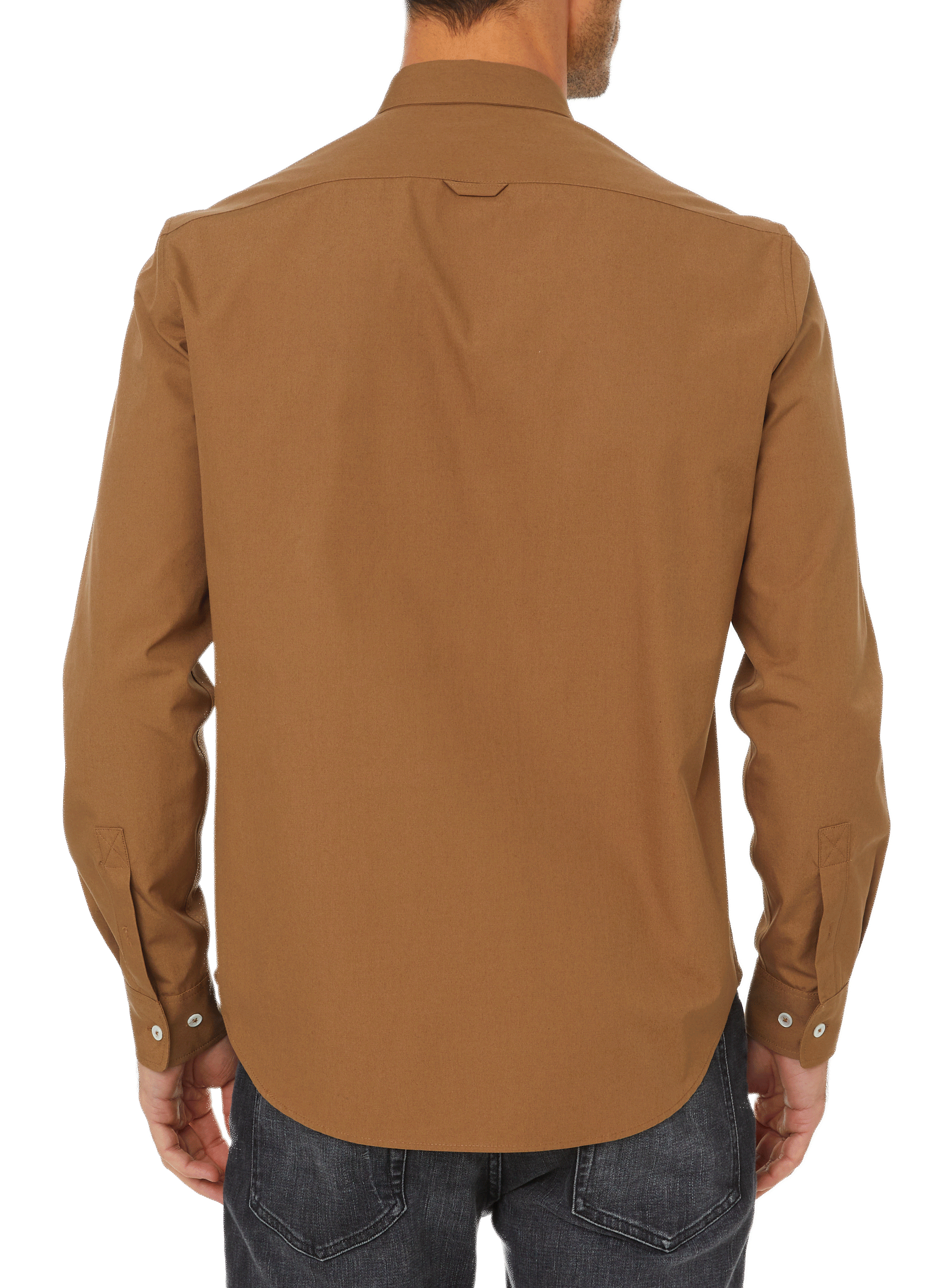 Cotton shirt EDITIONS 102 Brown