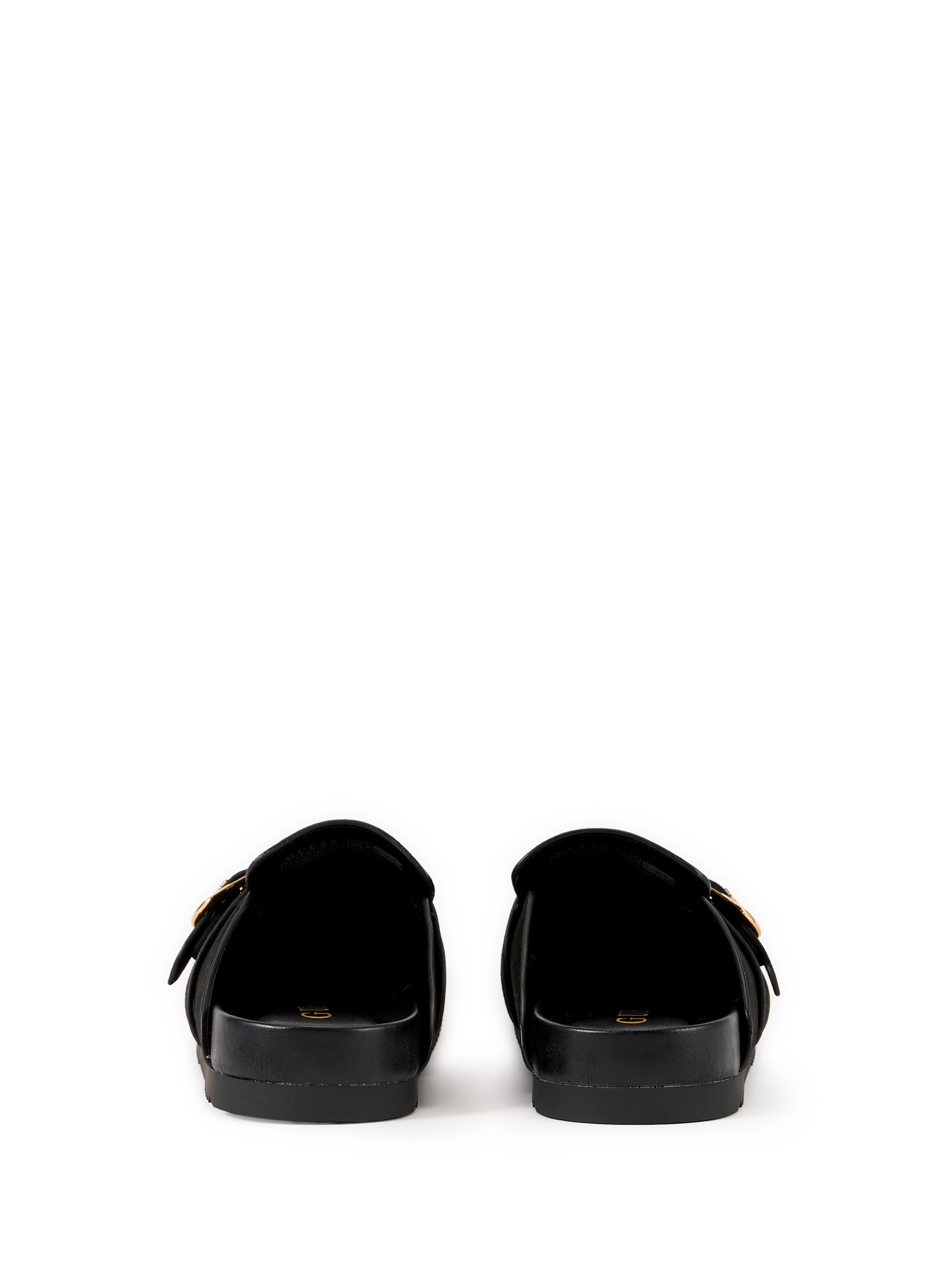 Mules Galava with serrated and suede finish GUESS Black