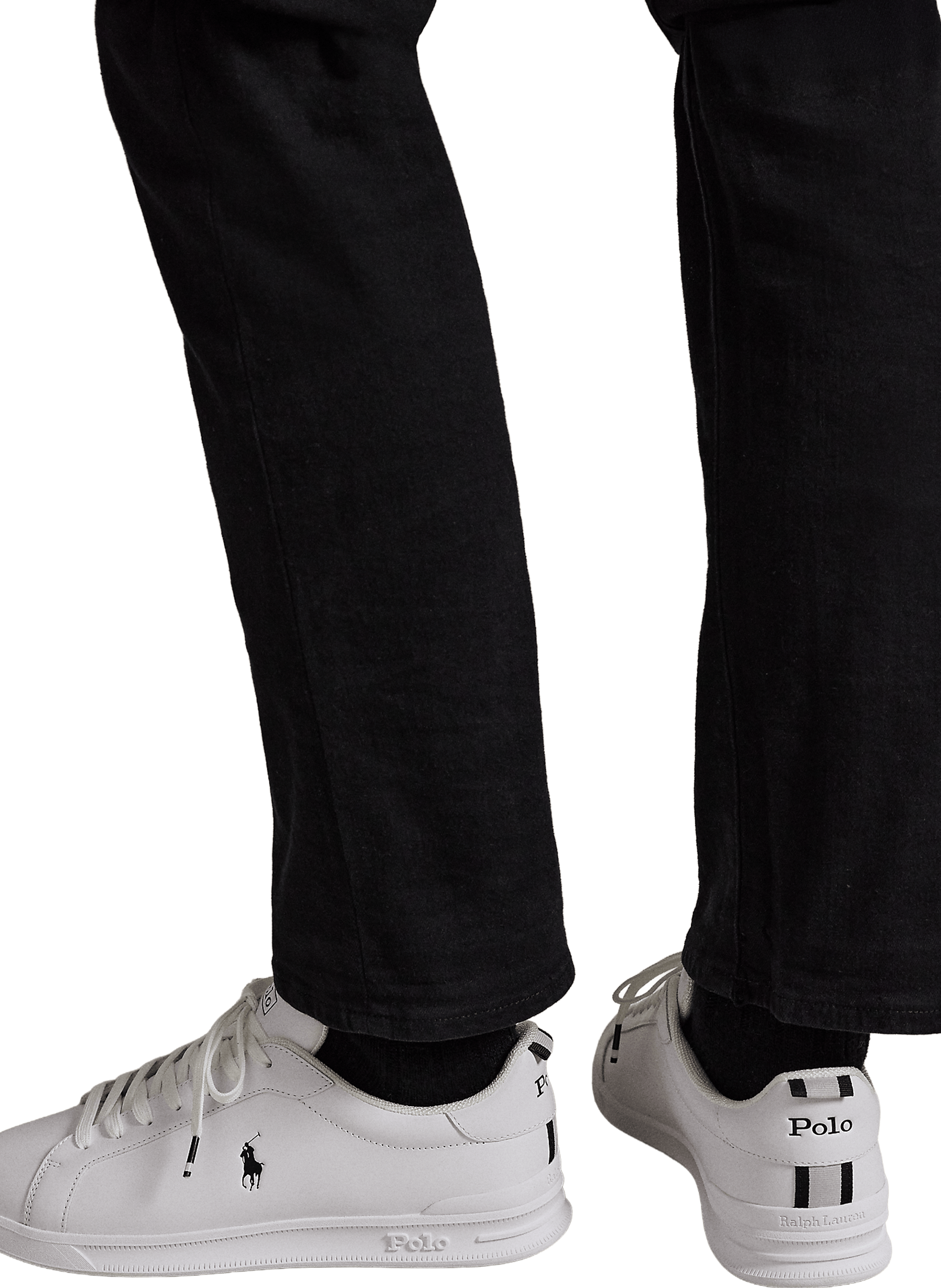 Baskets en cuir POLO RALPH LAUREN Blanc