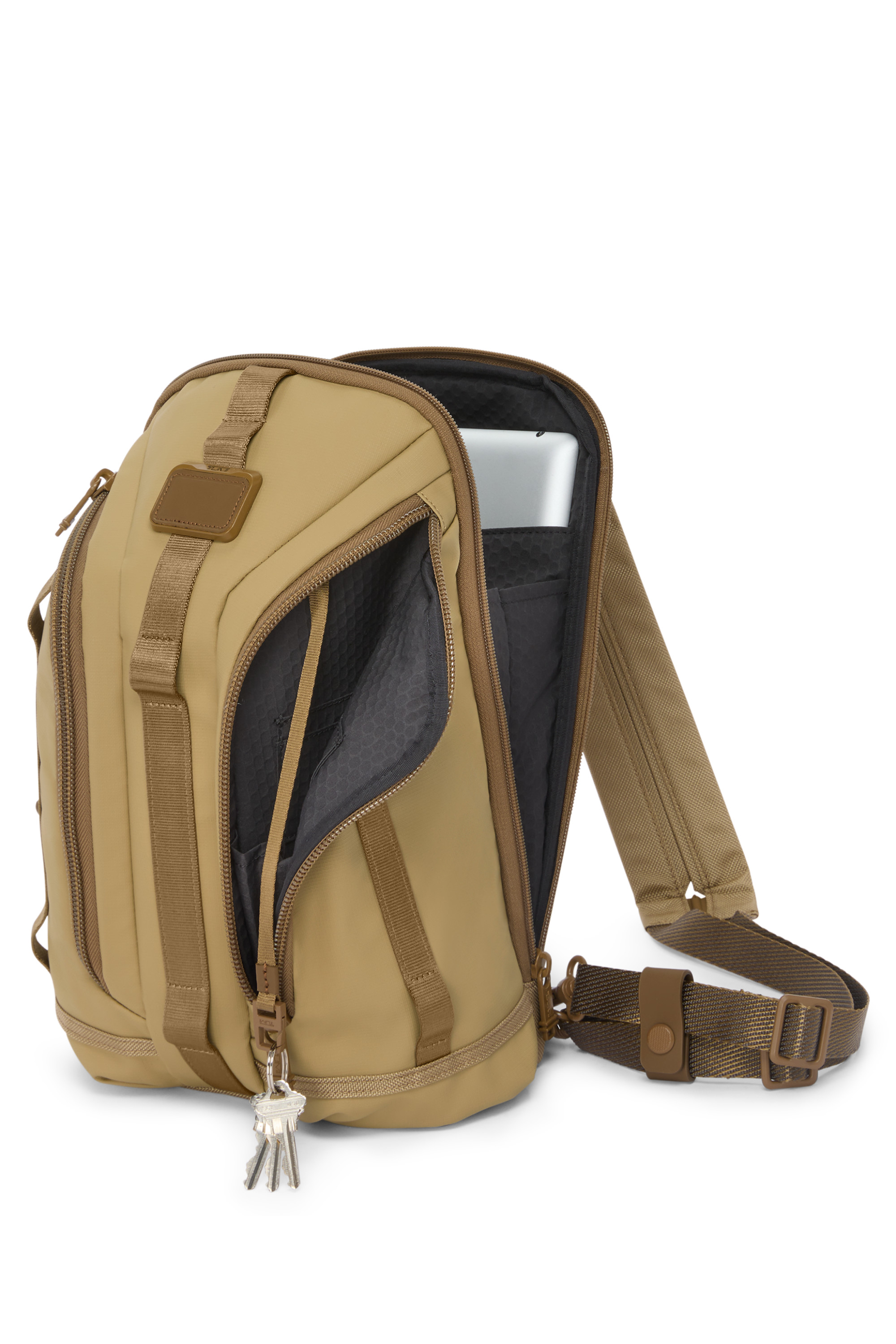 Alpha bravo cross-over bag taille s TUMI Kaki