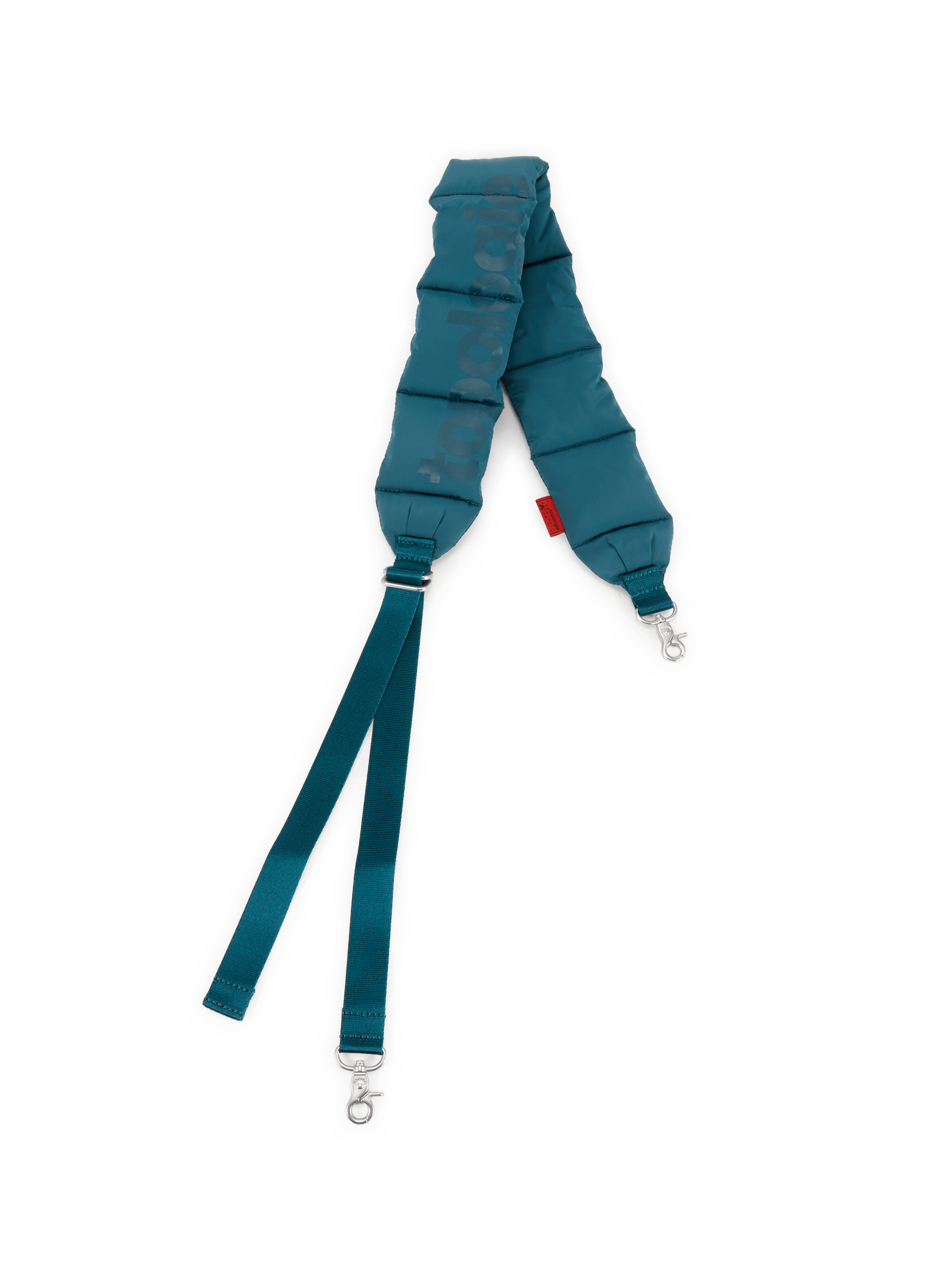 Logo Puffer Strap Sling TOPOLOGIE Blue