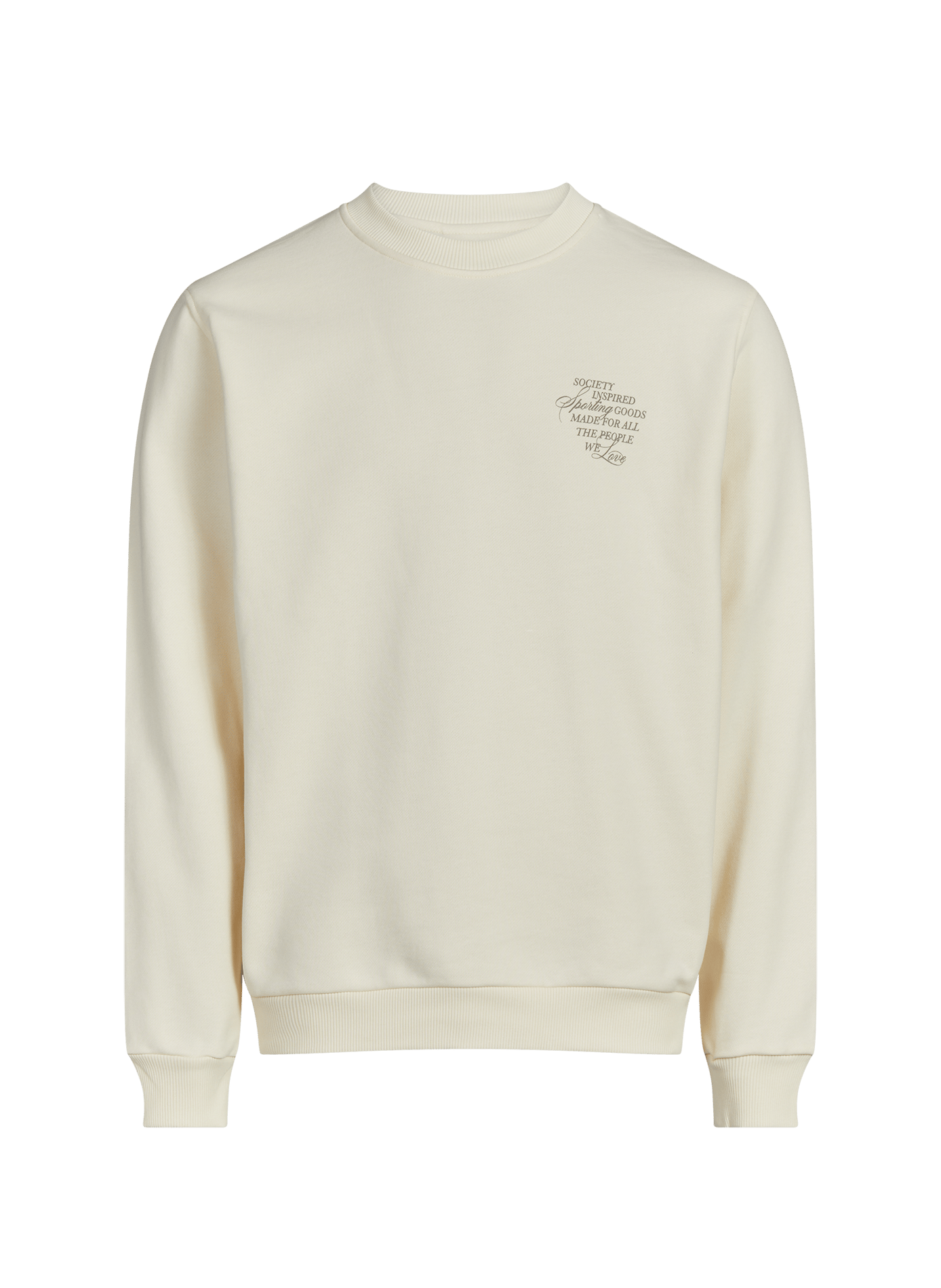 Printed cotton sweatshirt LES DEUX Beige