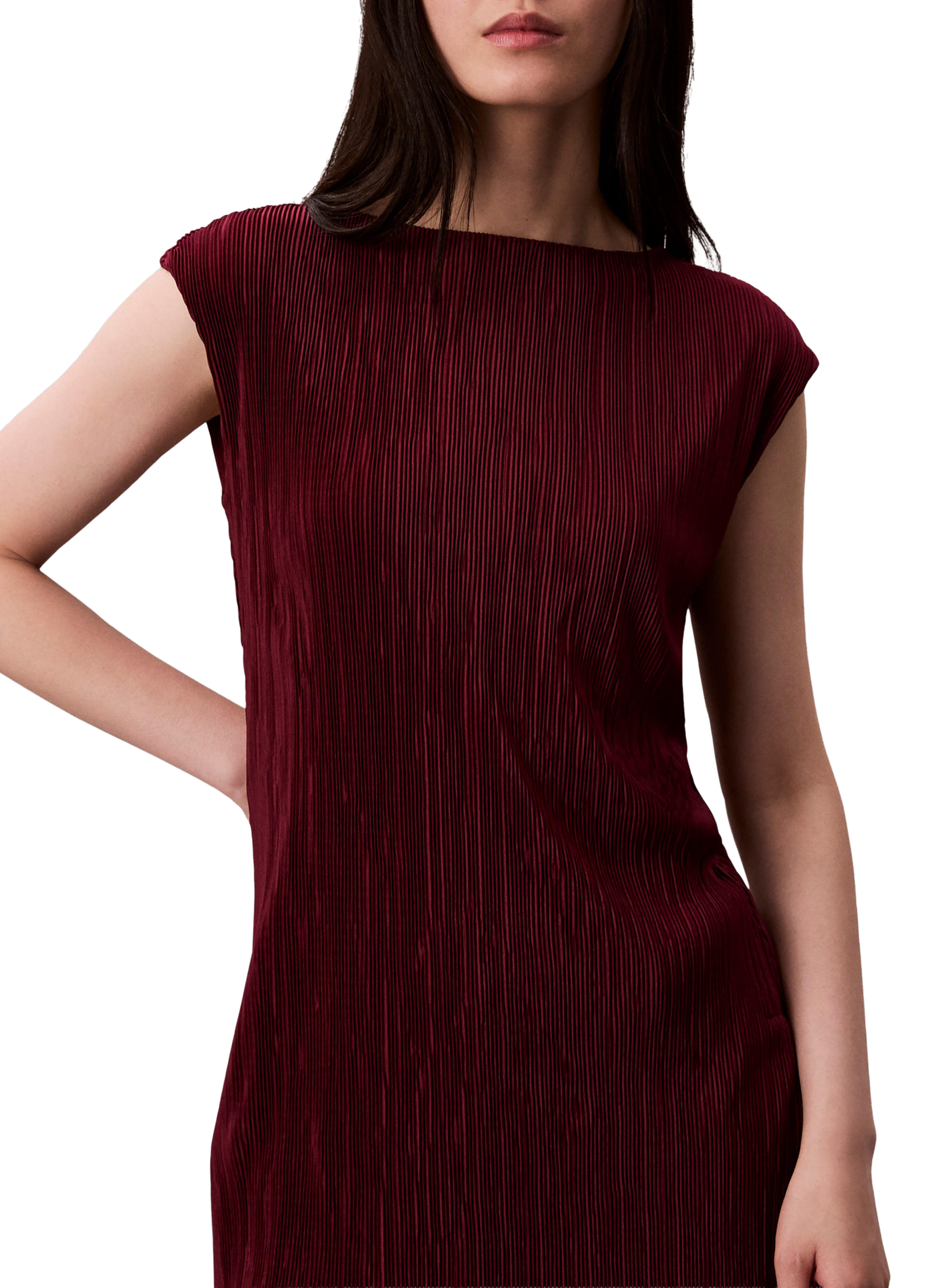 Top côtelé CALVIN KLEIN Rose