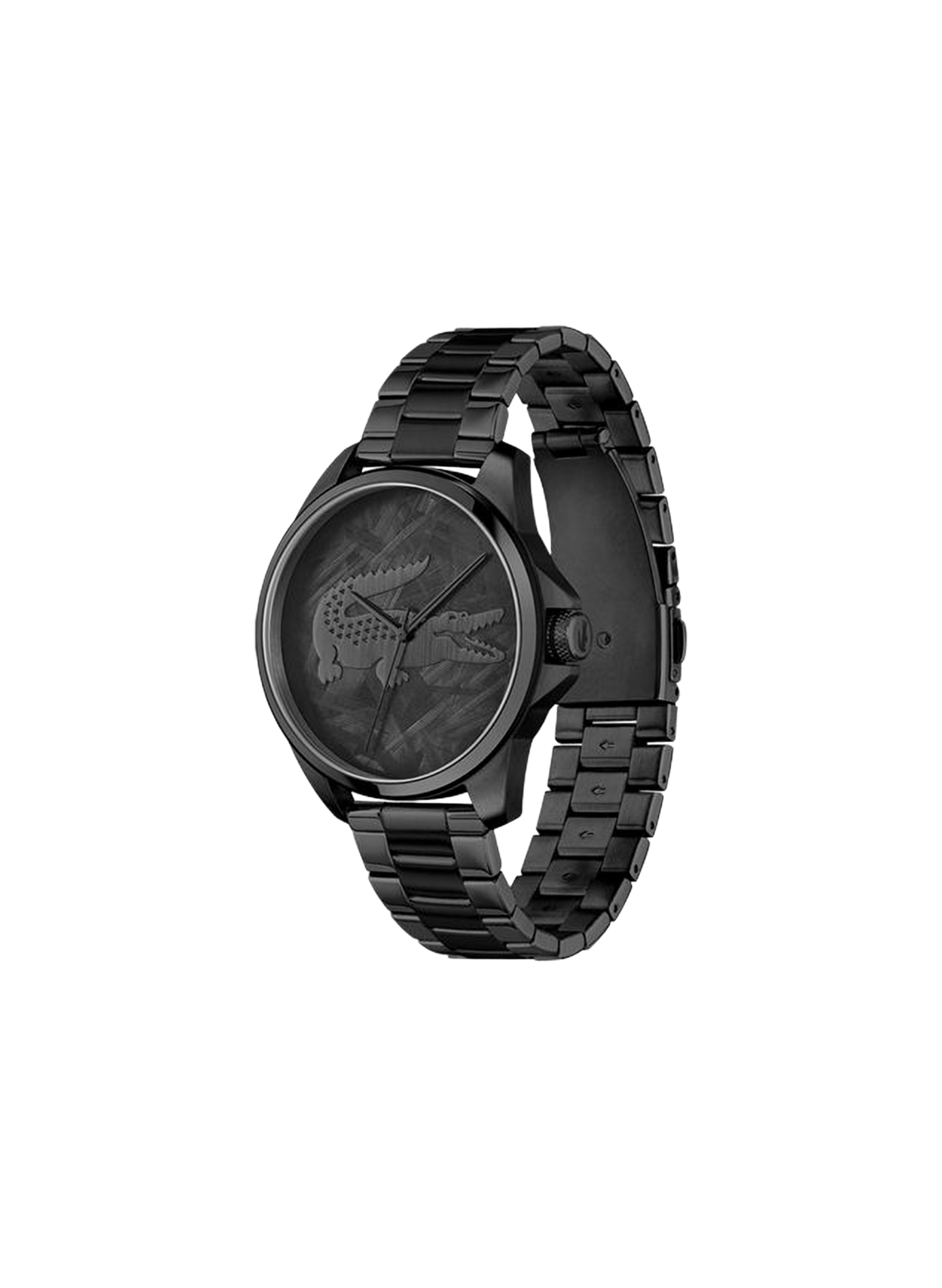 Montre quartz Le Croc en acier inoxydable LACOSTE MONTRES Noir
