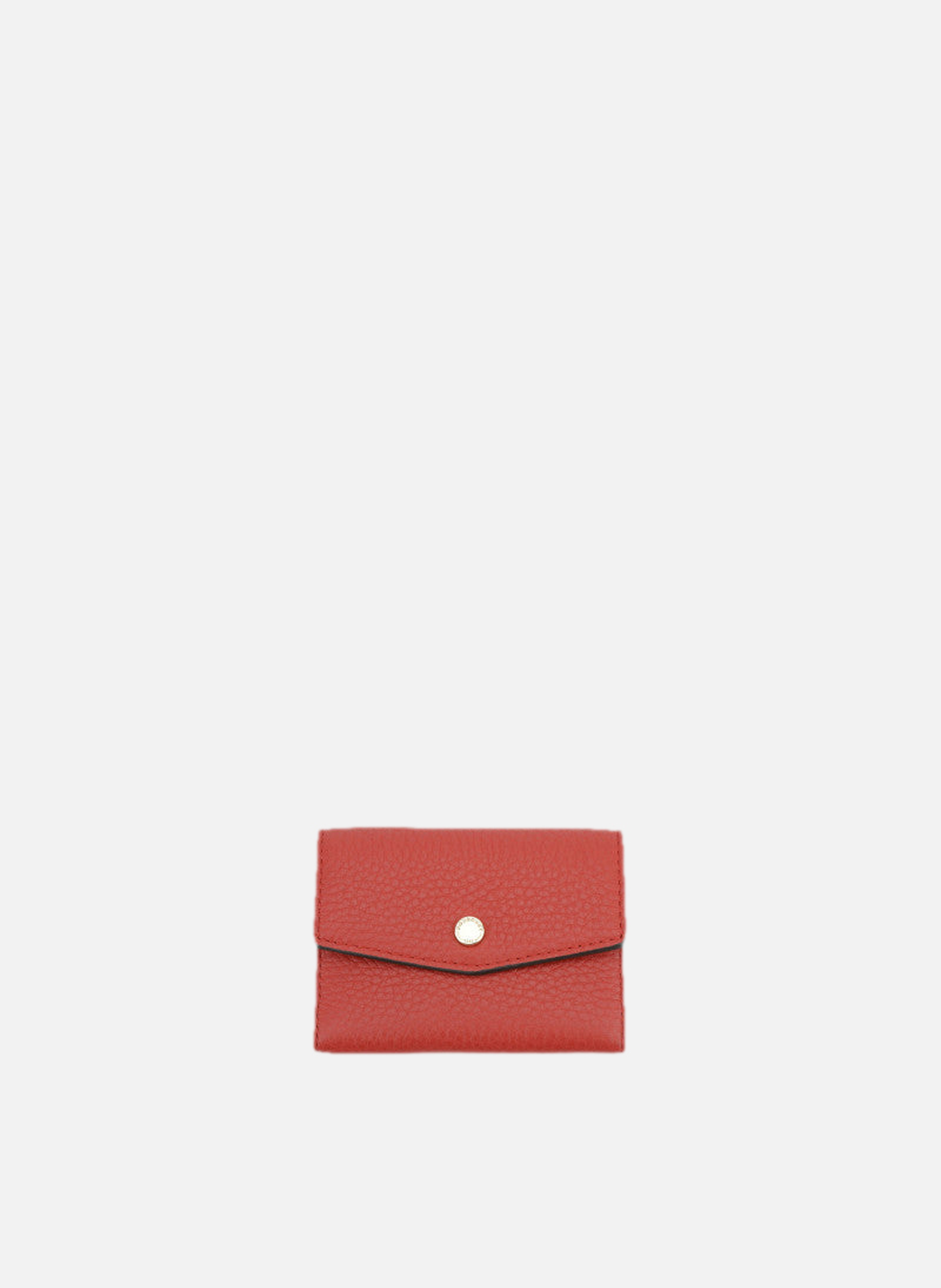 Club | porte-monnaie pm en cuir de veau  Rouge vif
