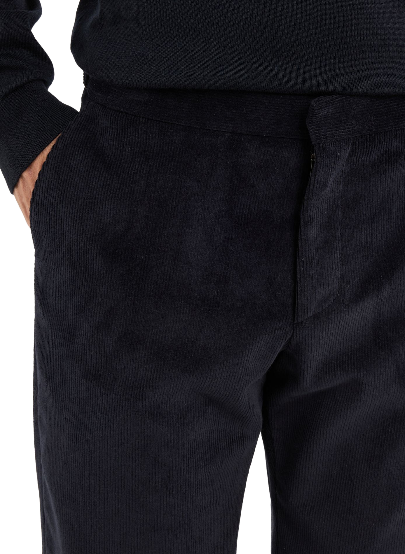 Ilene corduroy cotton pants SAISON 1865 Brown