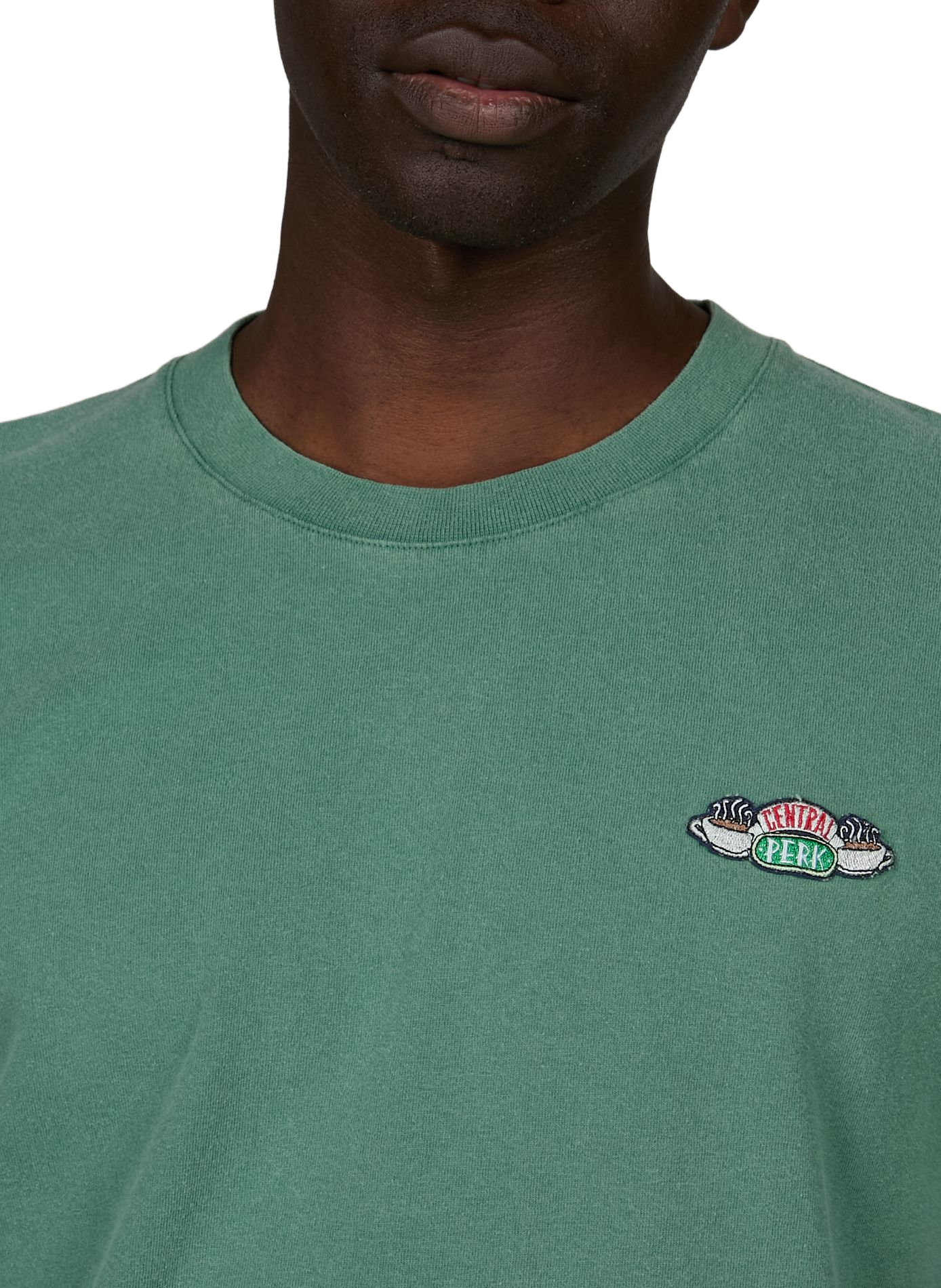 Tee-shirt droit en coton MAISON LABICHE Vert