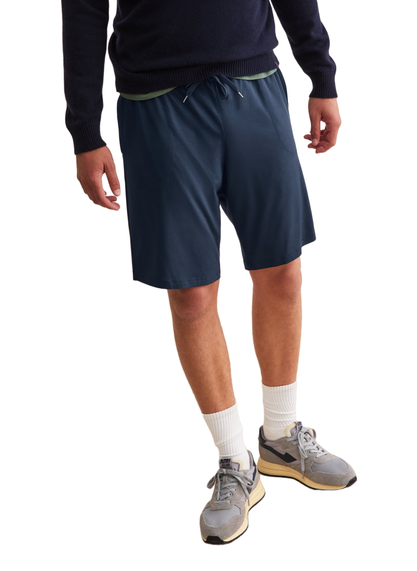 Gerade geschnittene Bermuda Shorts DEREK ROSE Blau