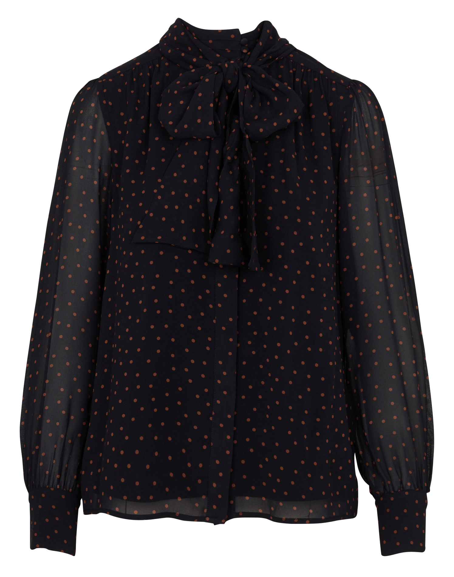 Blouse col lavallière spirit MAISON 123 Bleu