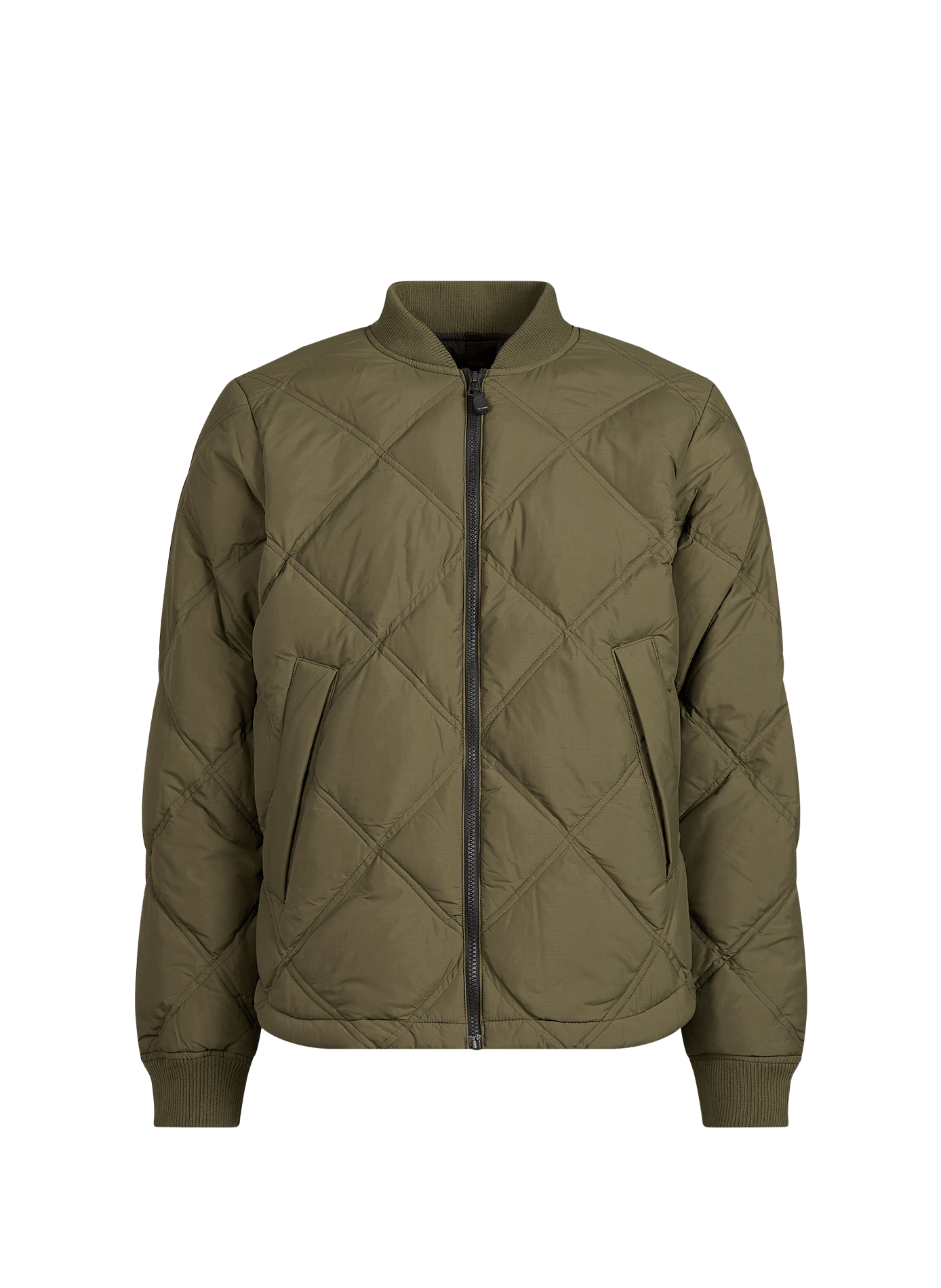 Straight quilted parka TIMBERLAND Khaki