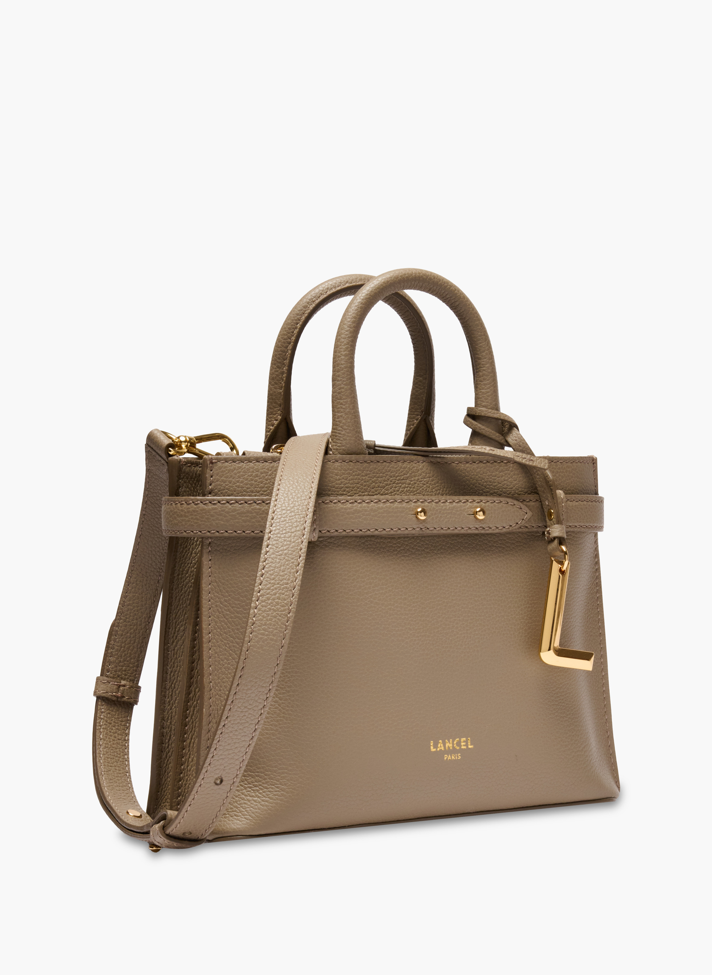 Ritstas Carryall S Faubourg van Lancel in leer LANCEL Beige