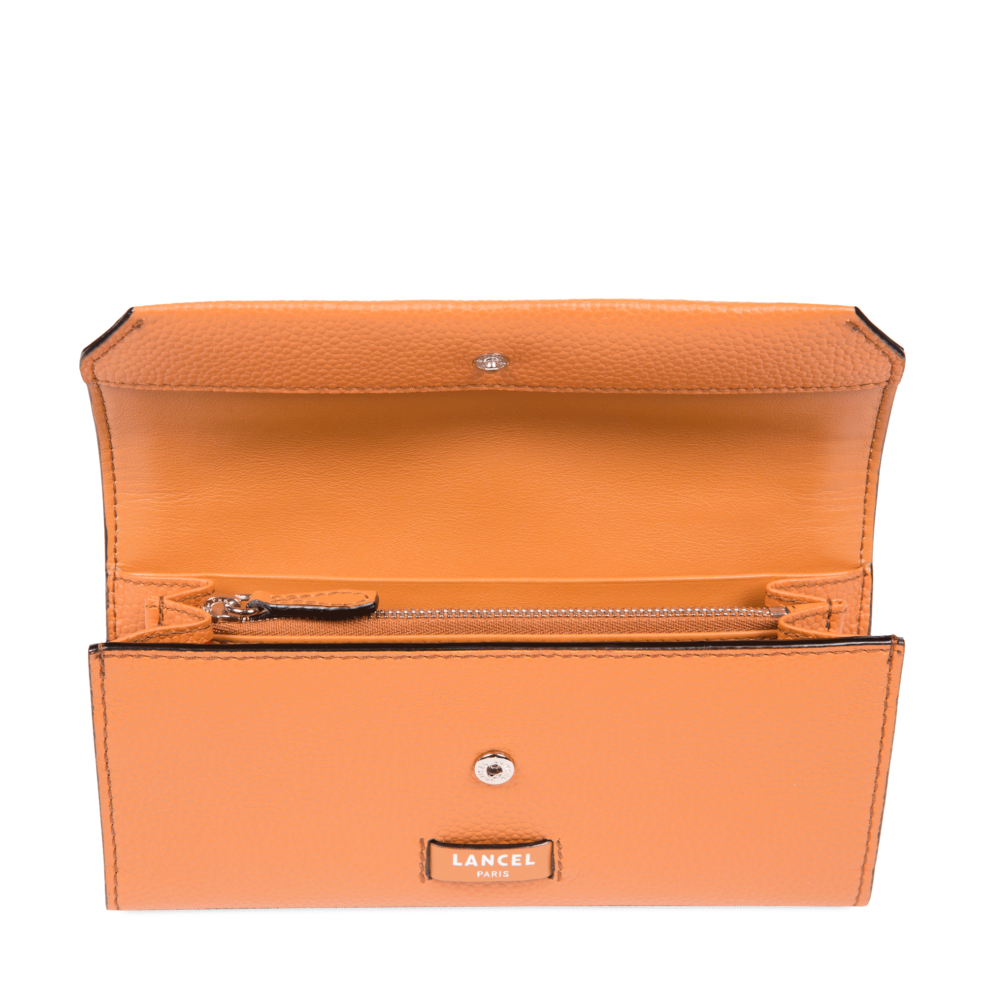 Portefeuille slim rabat - ninon de lancel LANCEL Marron