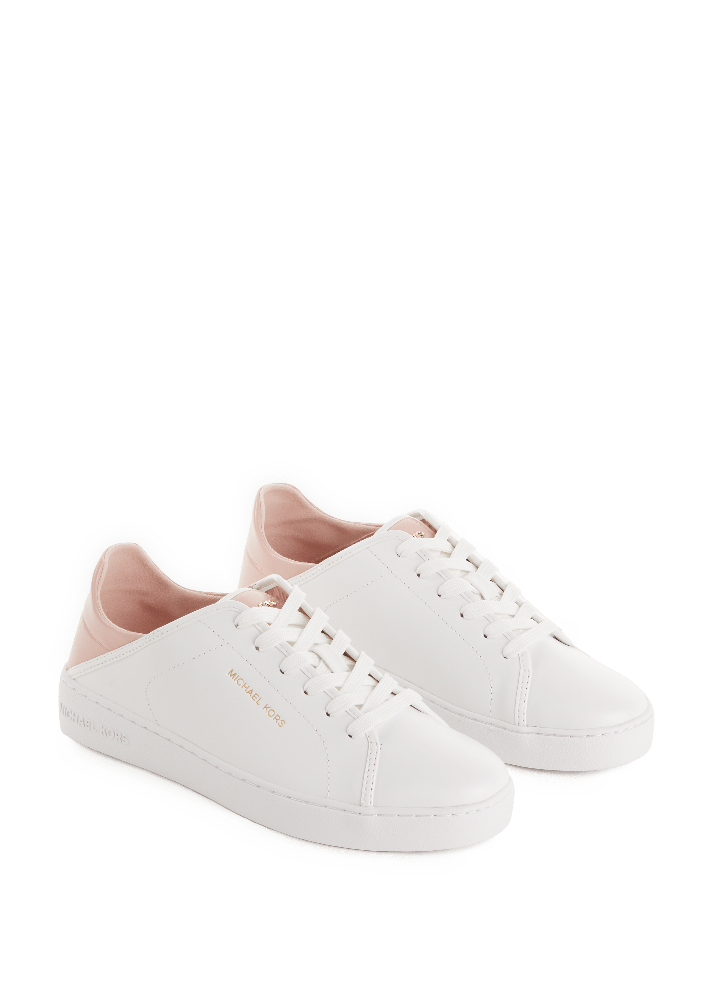 Basket Jenny Lace Up en cuir MICHAEL KORS Pink