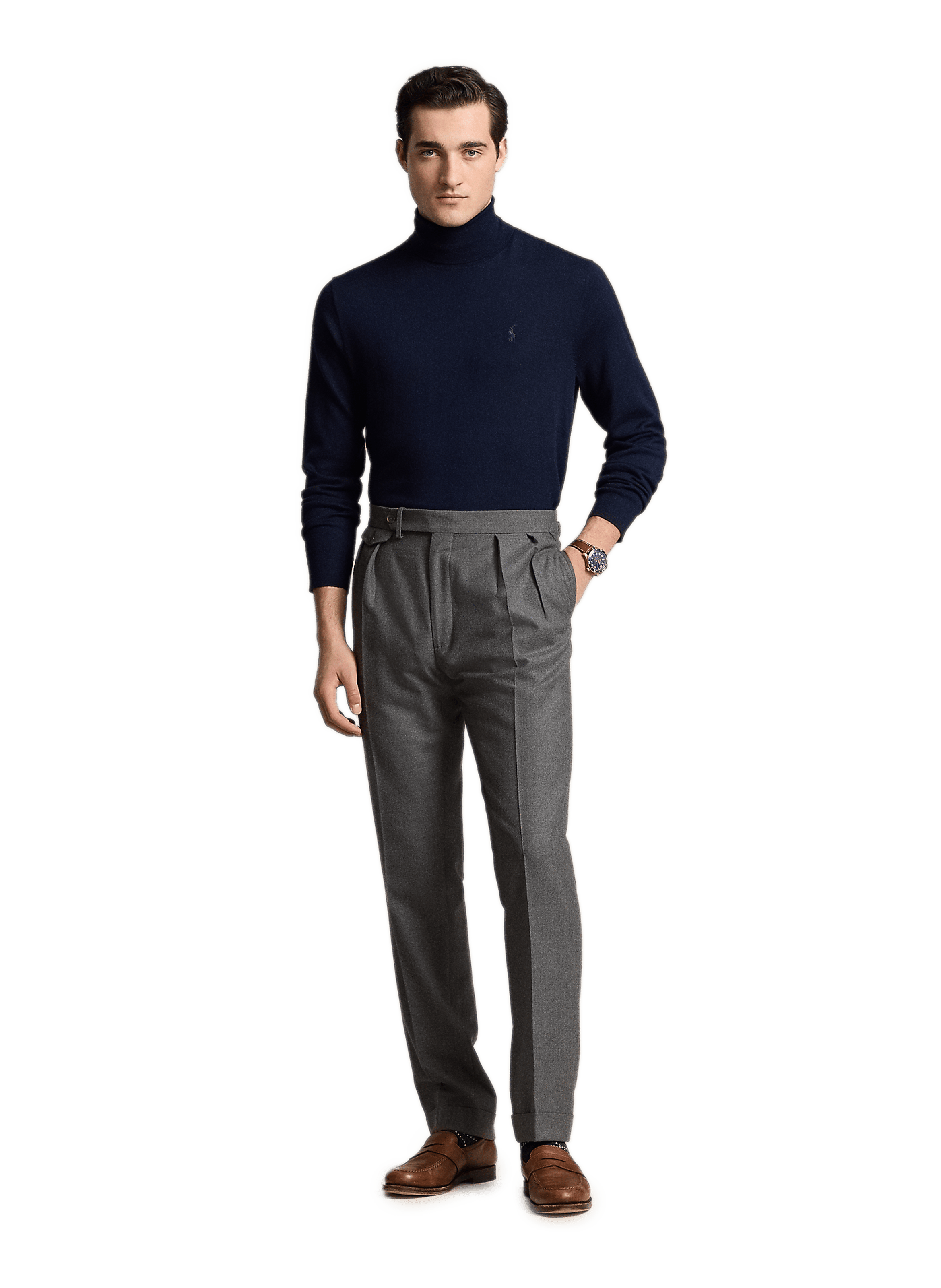 Roll-neck wool Jumper  POLO RALPH LAUREN Blue