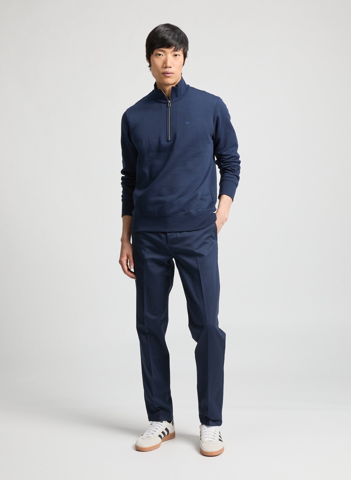 Cotton sweatshirt DOCKERS Blue