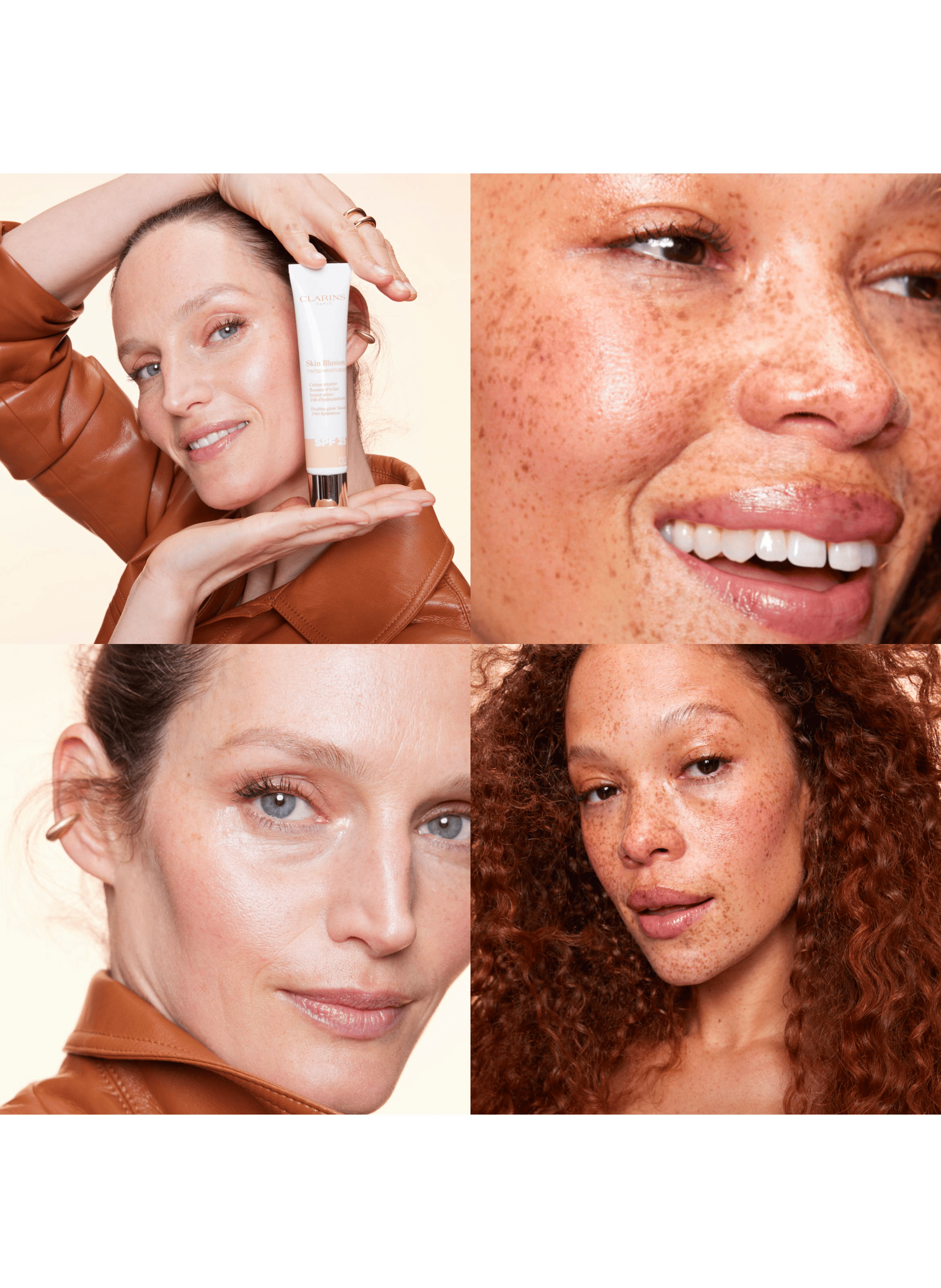 Skin Illusion Tinted Moisturizer SPF25 - Radiance-boosting tinted cream 08