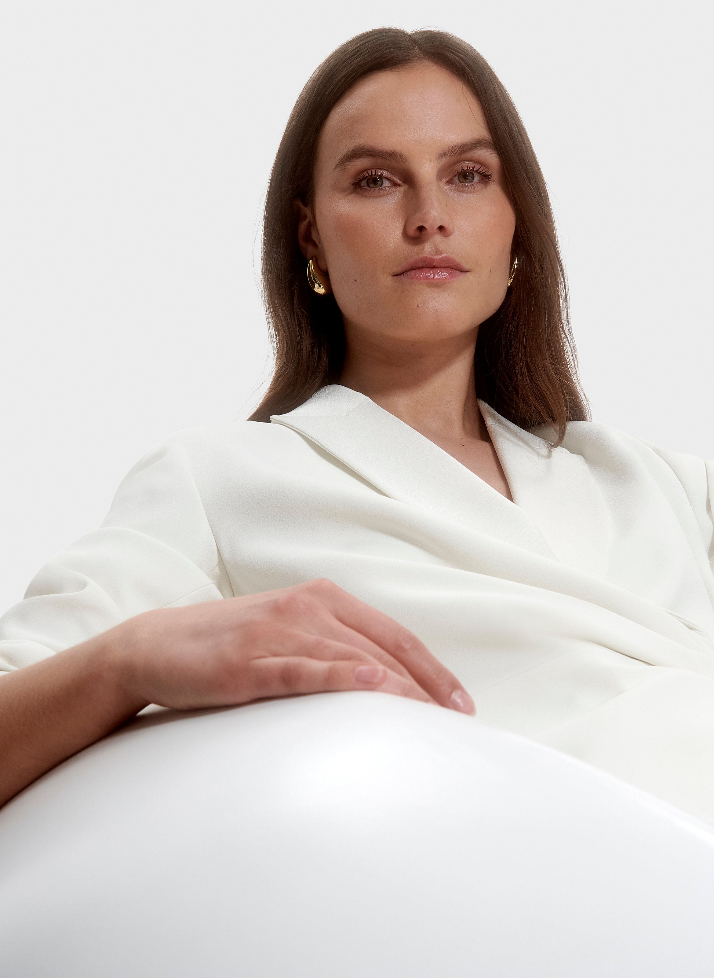 Veste  vittora ZAPA Blanc