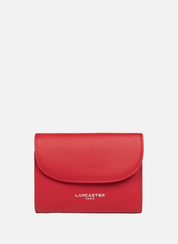Portefeuille - sierra pm Rouge by LANCASTER LANCASTER Portefeuille - sierra pm Rouge