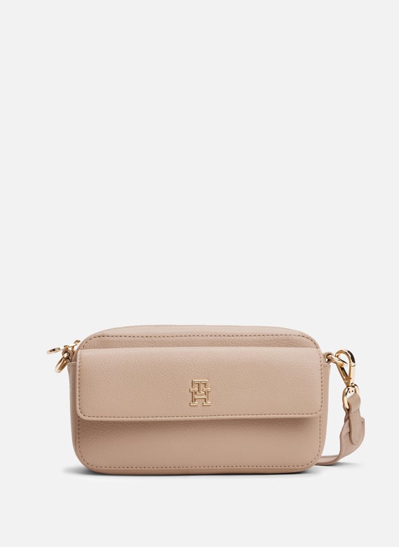 Sac à bandoulière camera Beige by TOMMY HILFIGER TOMMY HILFIGER Sac à bandoulière camera Beige