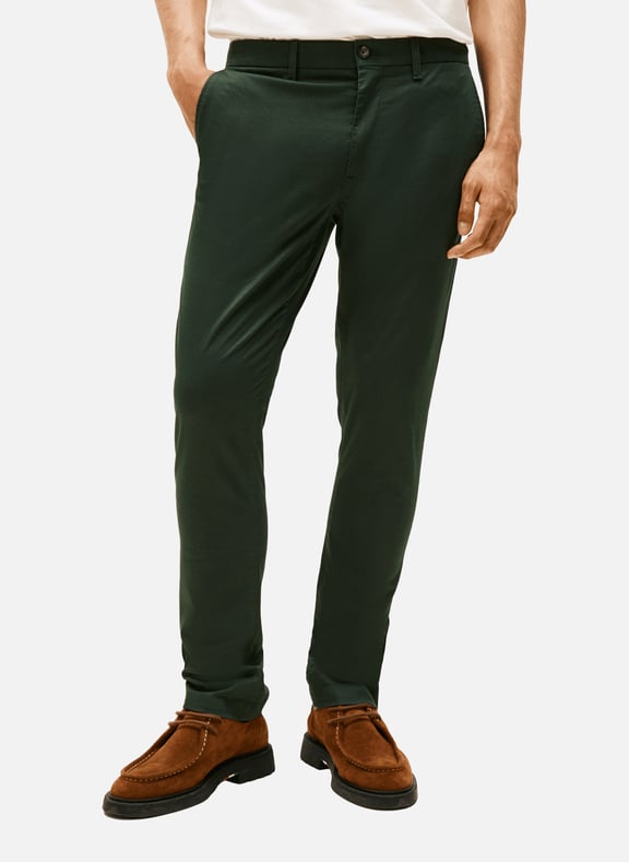 Chino slim Bleecker Vert by TOMMY HILFIGER TOMMY HILFIGER Chino slim Bleecker Vert