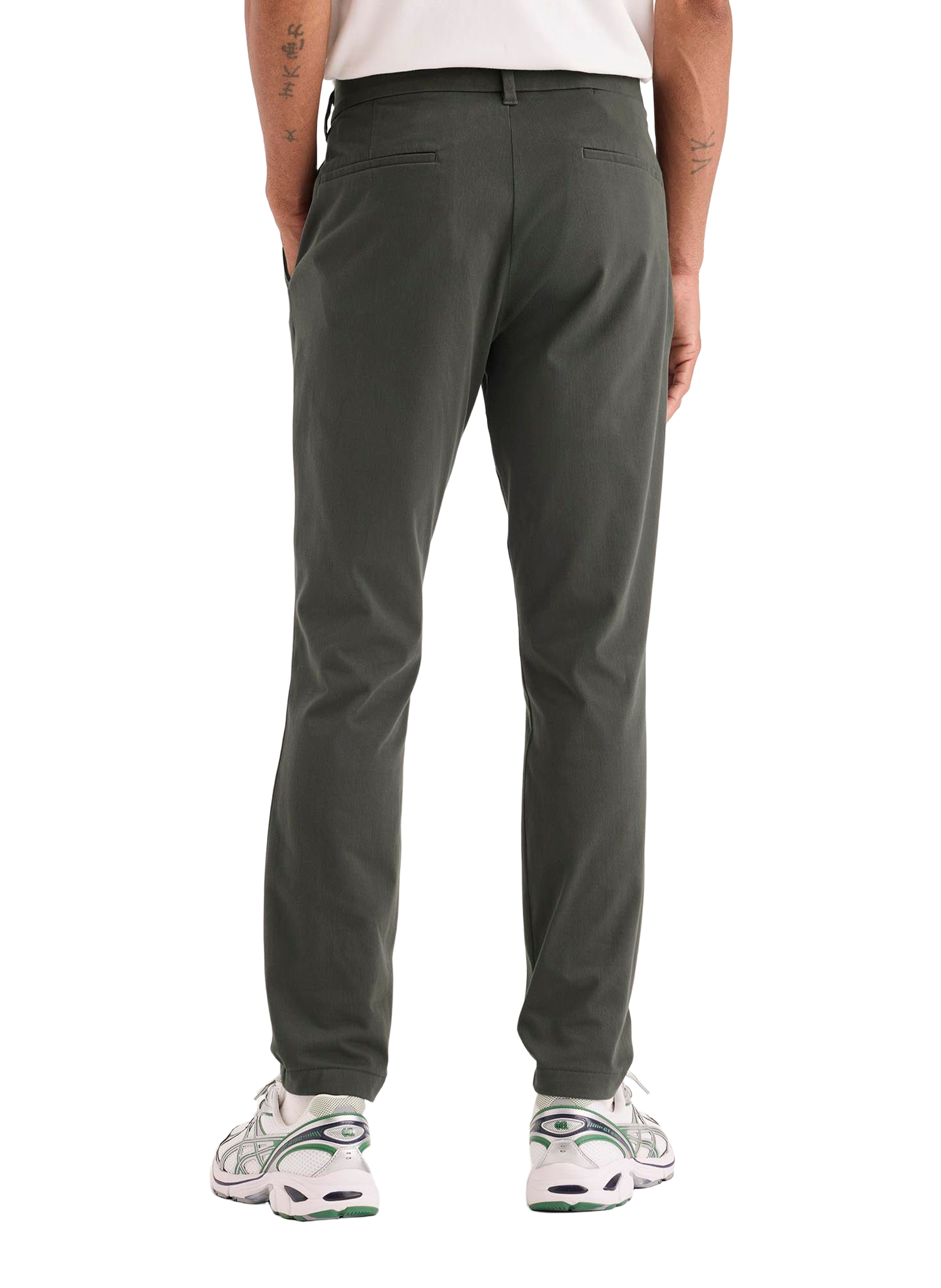 Cotton blend chino trousers  DOCKERS Khaki