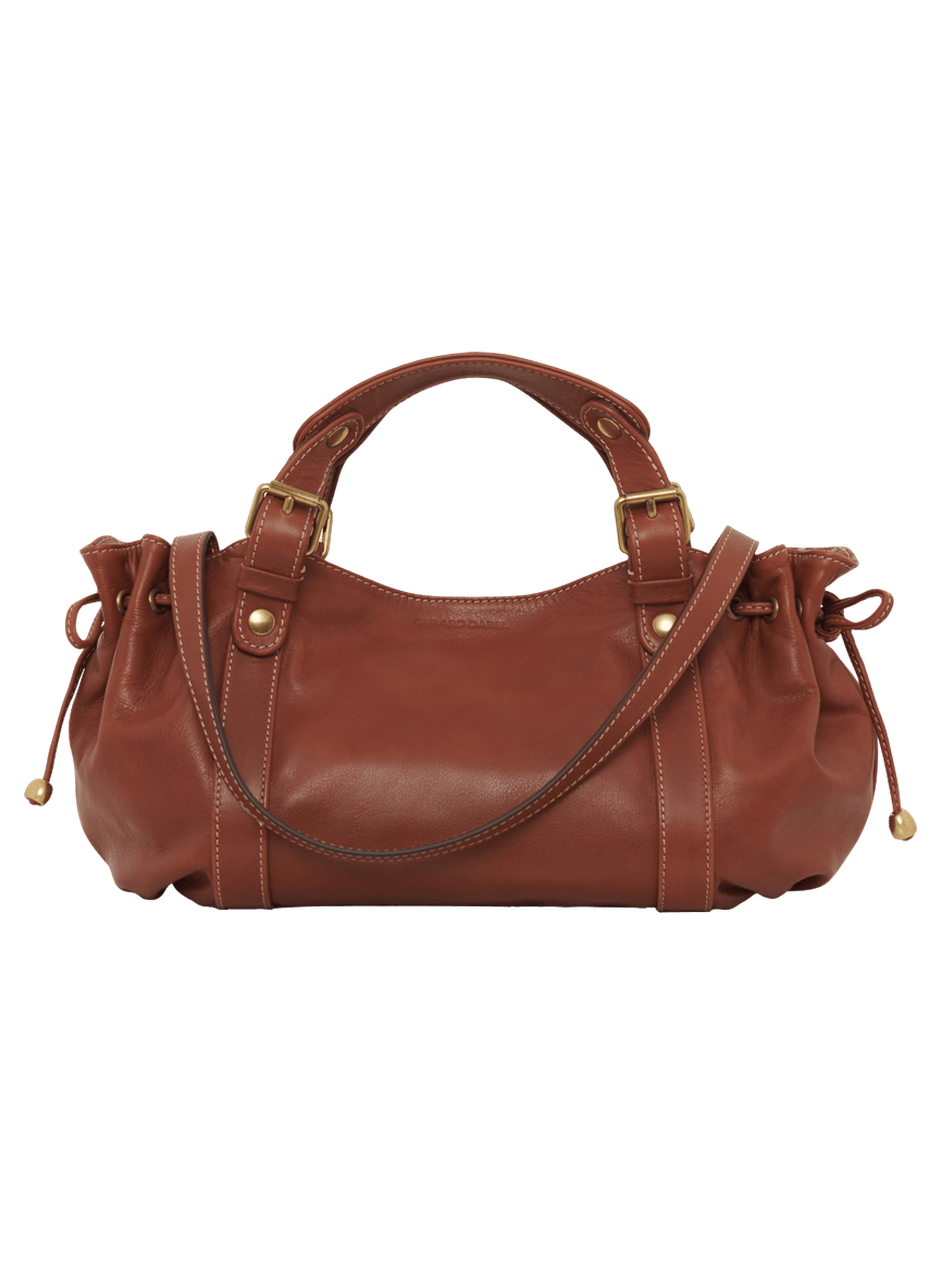 Mini sac à main en cuir – 12h GERARD DAREL Beige