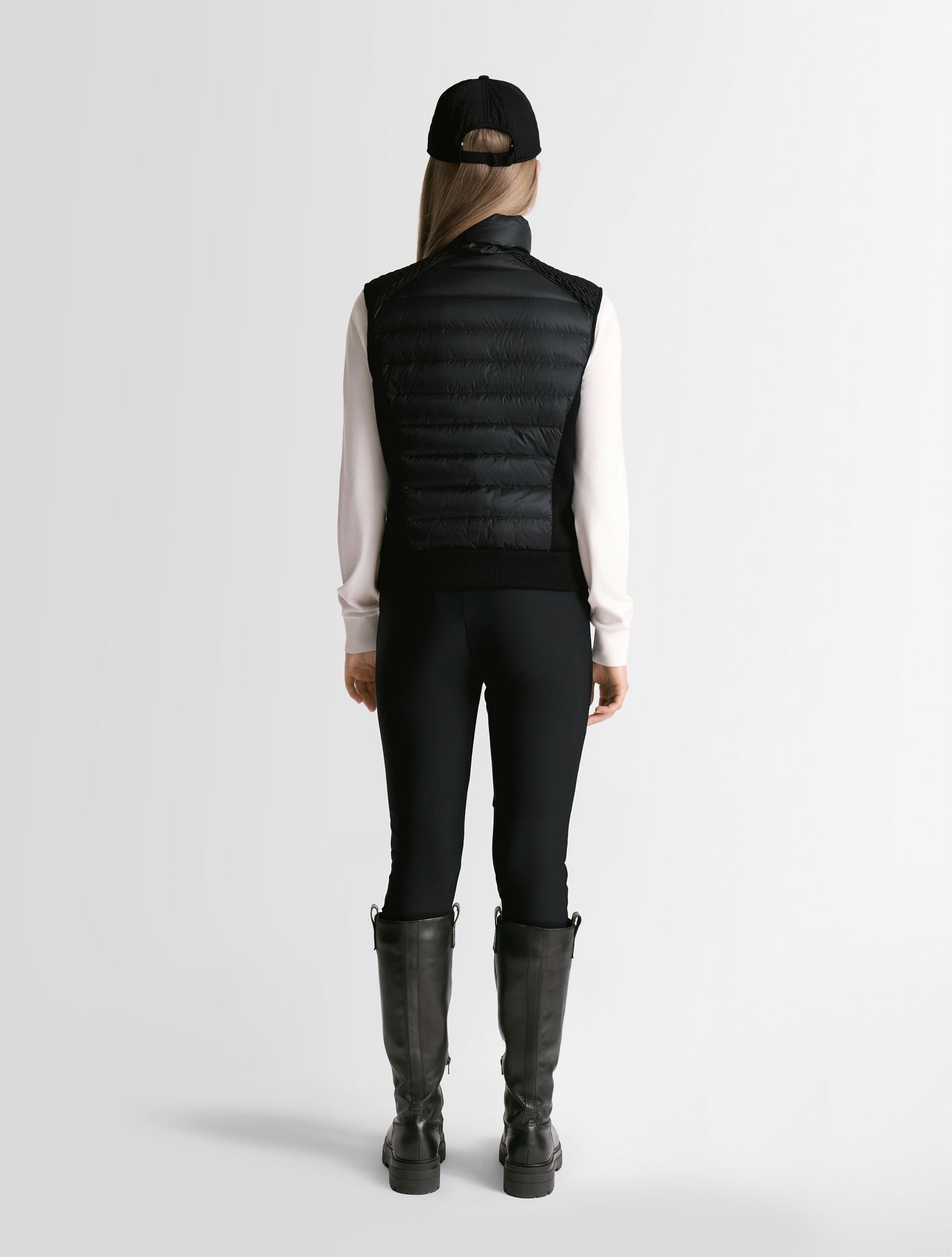 Doudoune sans manches miraca col montant coupe regular FUSALP Noir